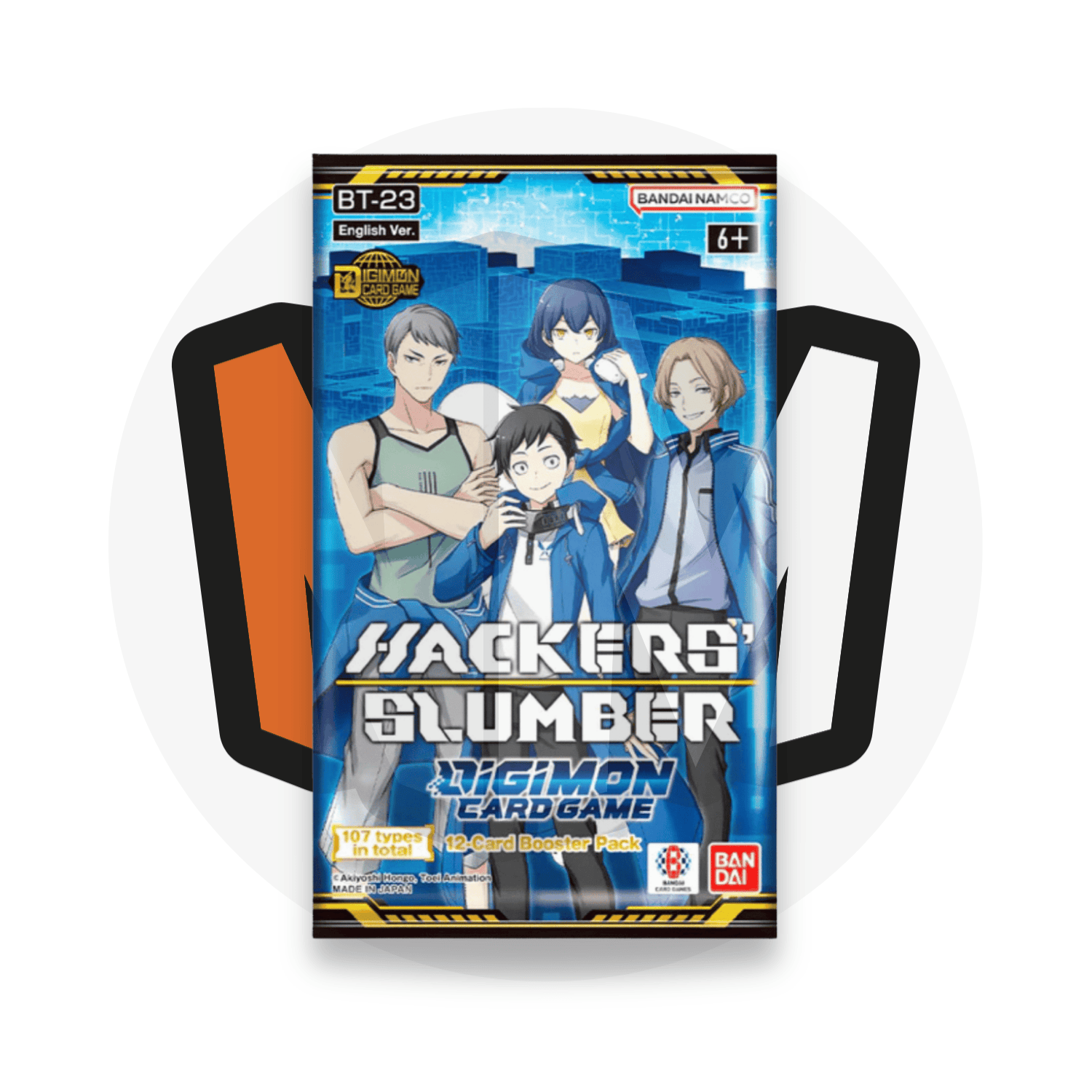 Digimon Booster Box Hackers' Slumber BT23 - Display da 24 Buste