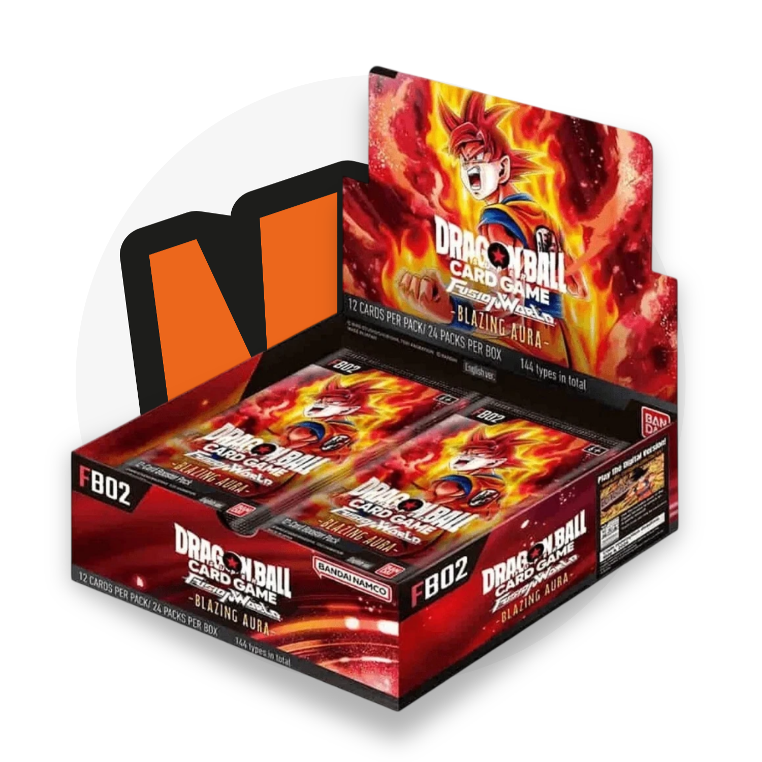 Blazing Aura FB02 - Display da 24 Buste