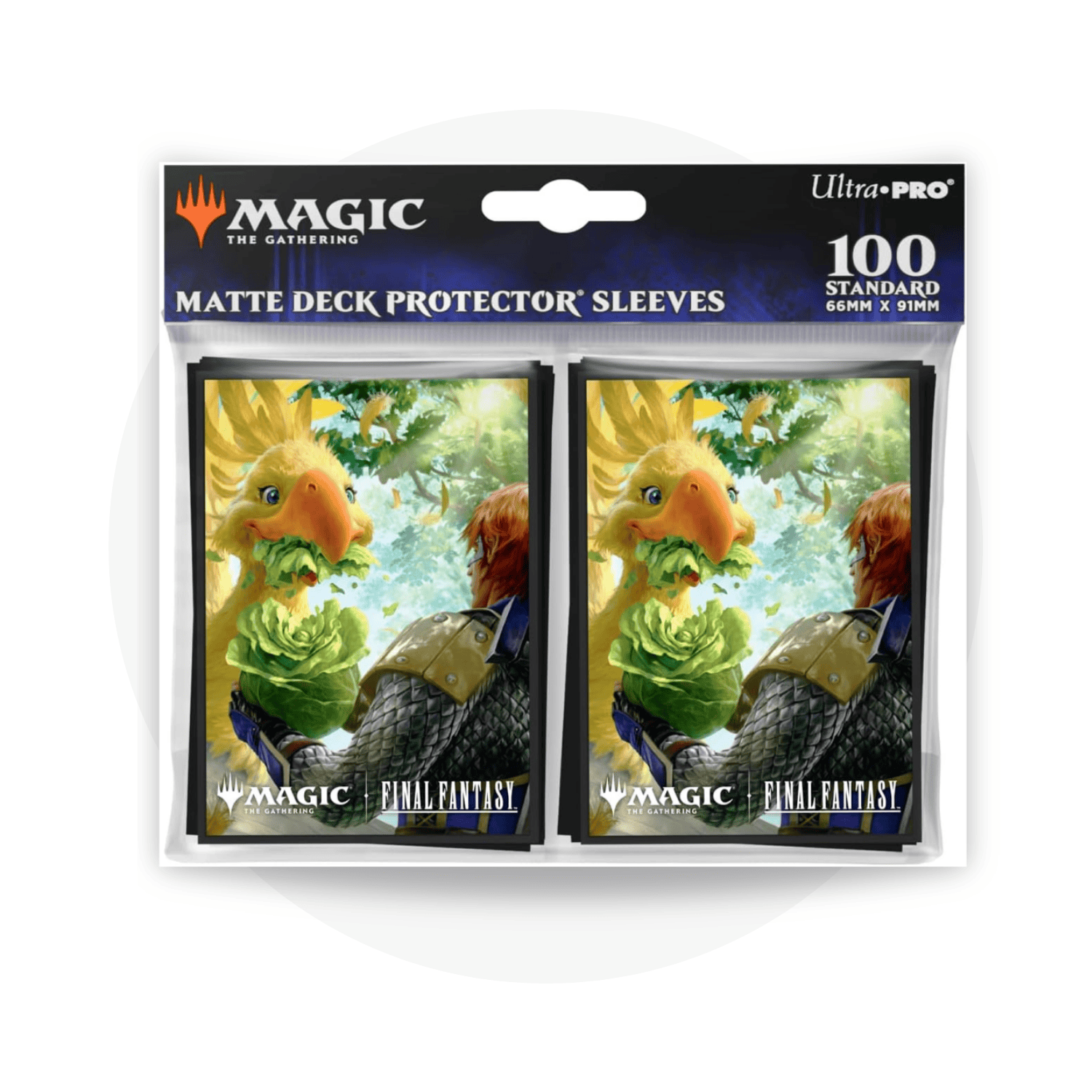 Magic: The Gathering Accessori Ultra PRO Sleeves - Final Fantasy x Magic the Gathering - Chocobo Ghysal Greens