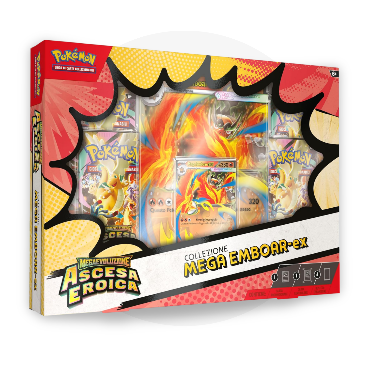 Megaevoluzione: Ascesa Eroica: Collezione Mega Emboar-Ex