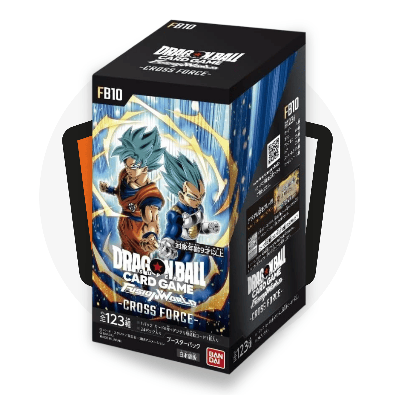 Dragon Ball Super Card Game Booster Box Cross Force FB10 - Display da 24 Buste