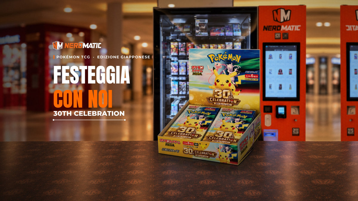 Festeggia con noi - Pokémon 30th Celebration edizione giapponese da Nerdmatic