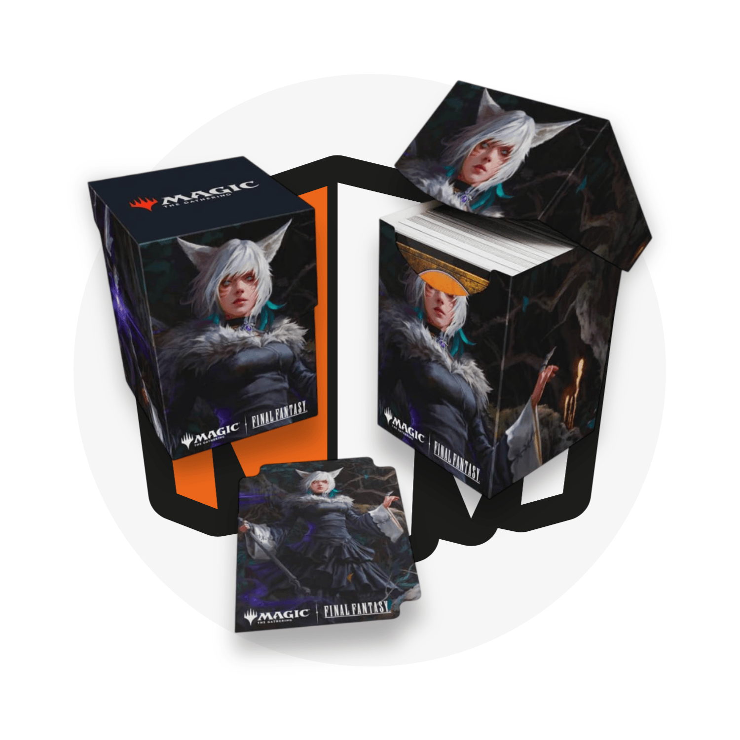 Magic: The Gathering Accessori Ultra PRO: Magic the Gathering - Commander Final Fantasy Deck box - Y'shtola, Night's Blessed