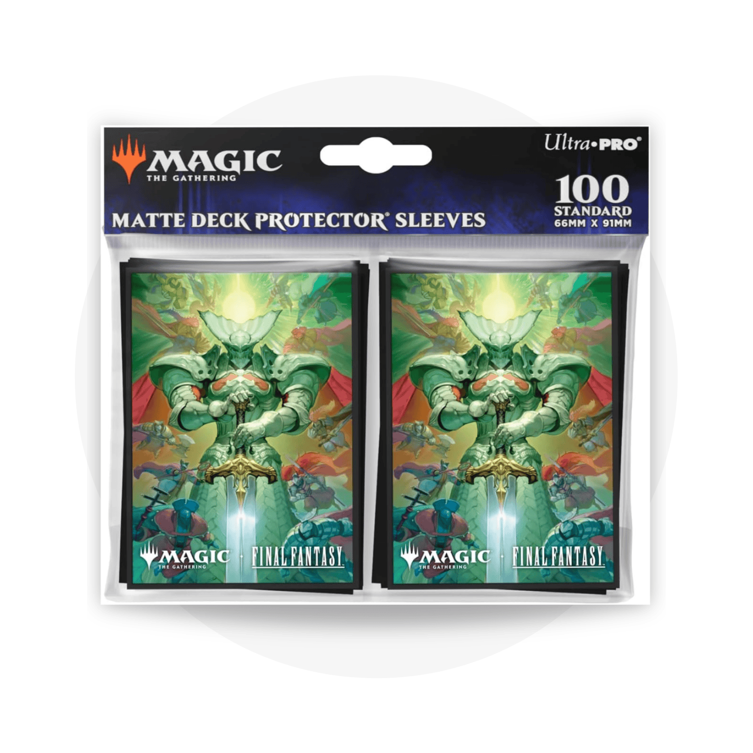 Magic: The Gathering Accessori Ultra PRO Sleeves - Final Fantasy x Magic the Gathering - Magic Knights of Round