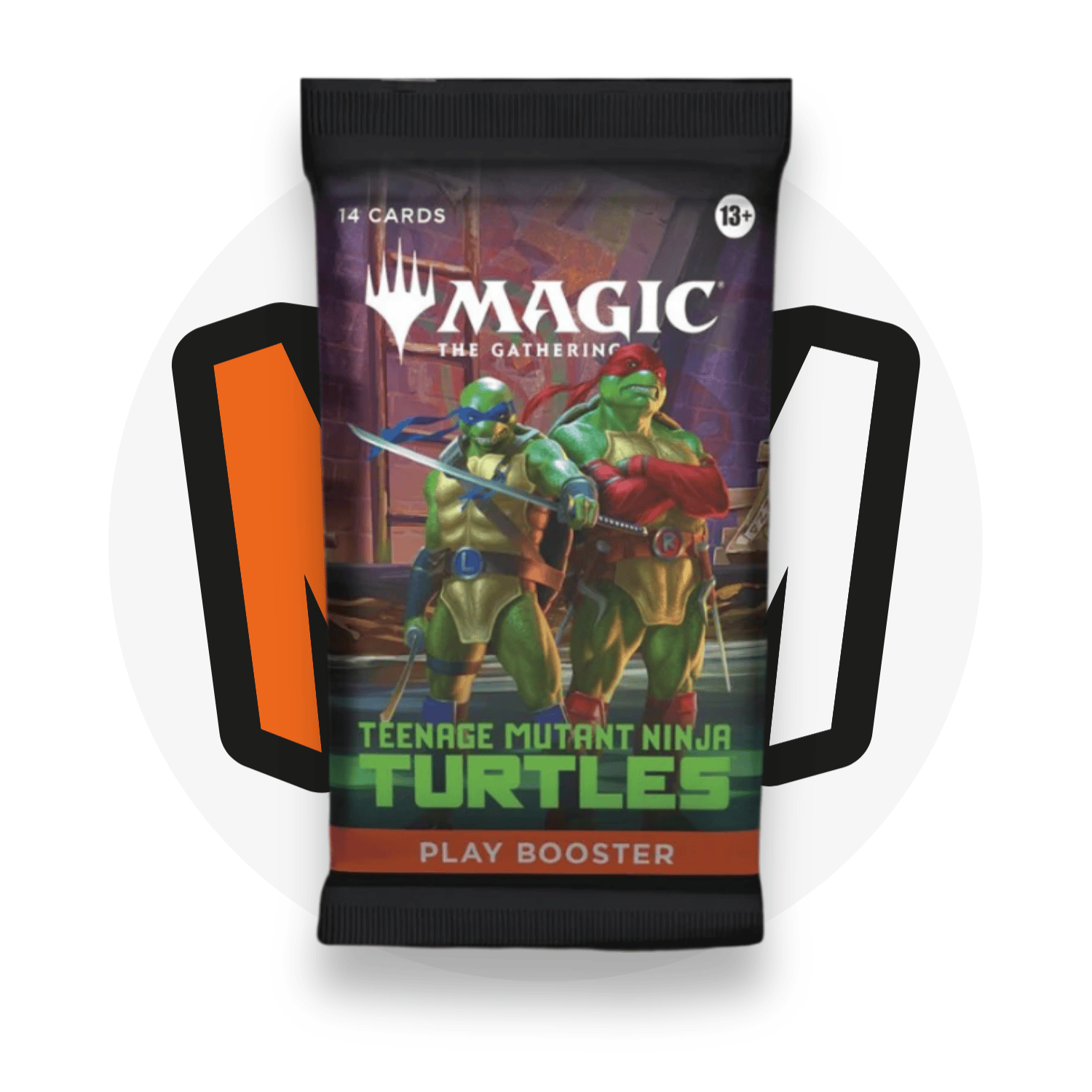 Magic: The Gathering Booster Pack Teenage Mutant Ninja Turtles - Busta da 14 Carte