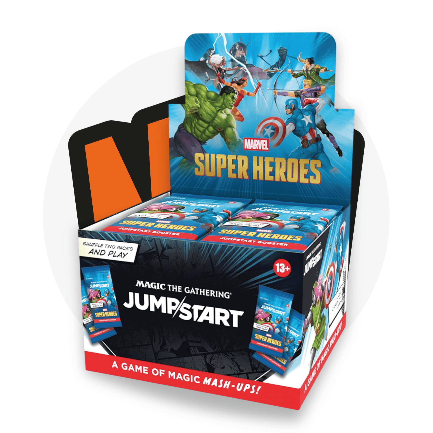 Magic: The Gathering Preorder Marvel Super Heroes - Jumpstart - Display da 24 Buste