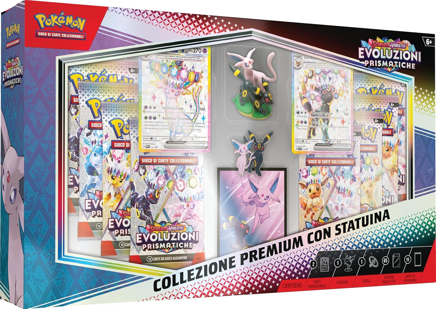 Nerdmatic Collezione Speciale Scarlatto e Violetto - Evoluzioni Prismatiche: Collezione Premium con statuina