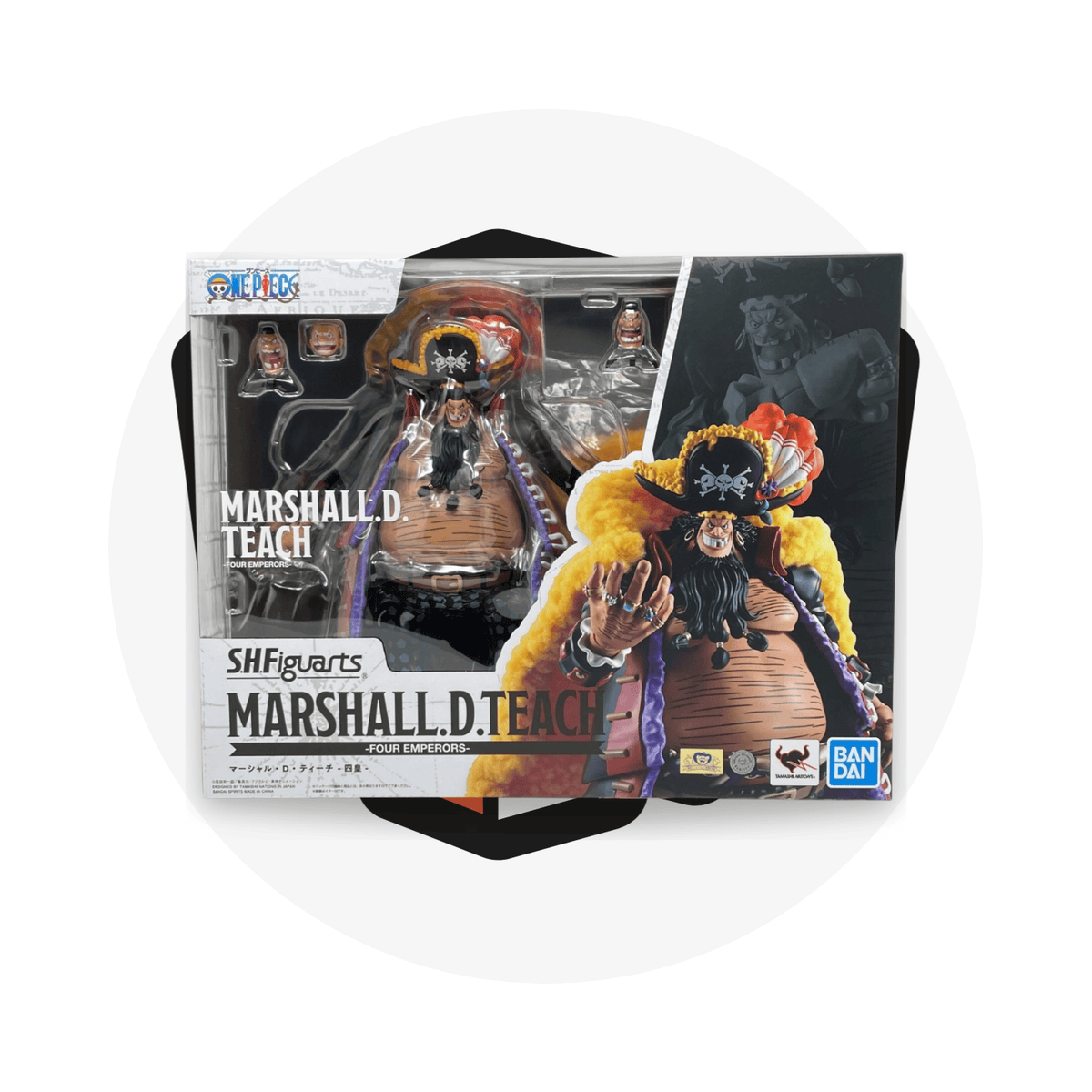 Nerdmatic Marshall D. Teach - Four Emperor - S.H. Figuarts