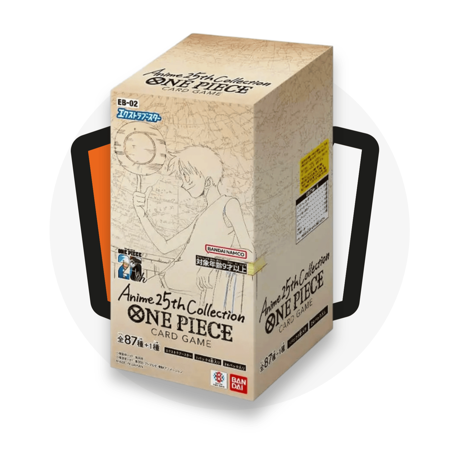One Piece Card Game Booster Box EB02 Anime 25th Collection - Display da 24 Buste