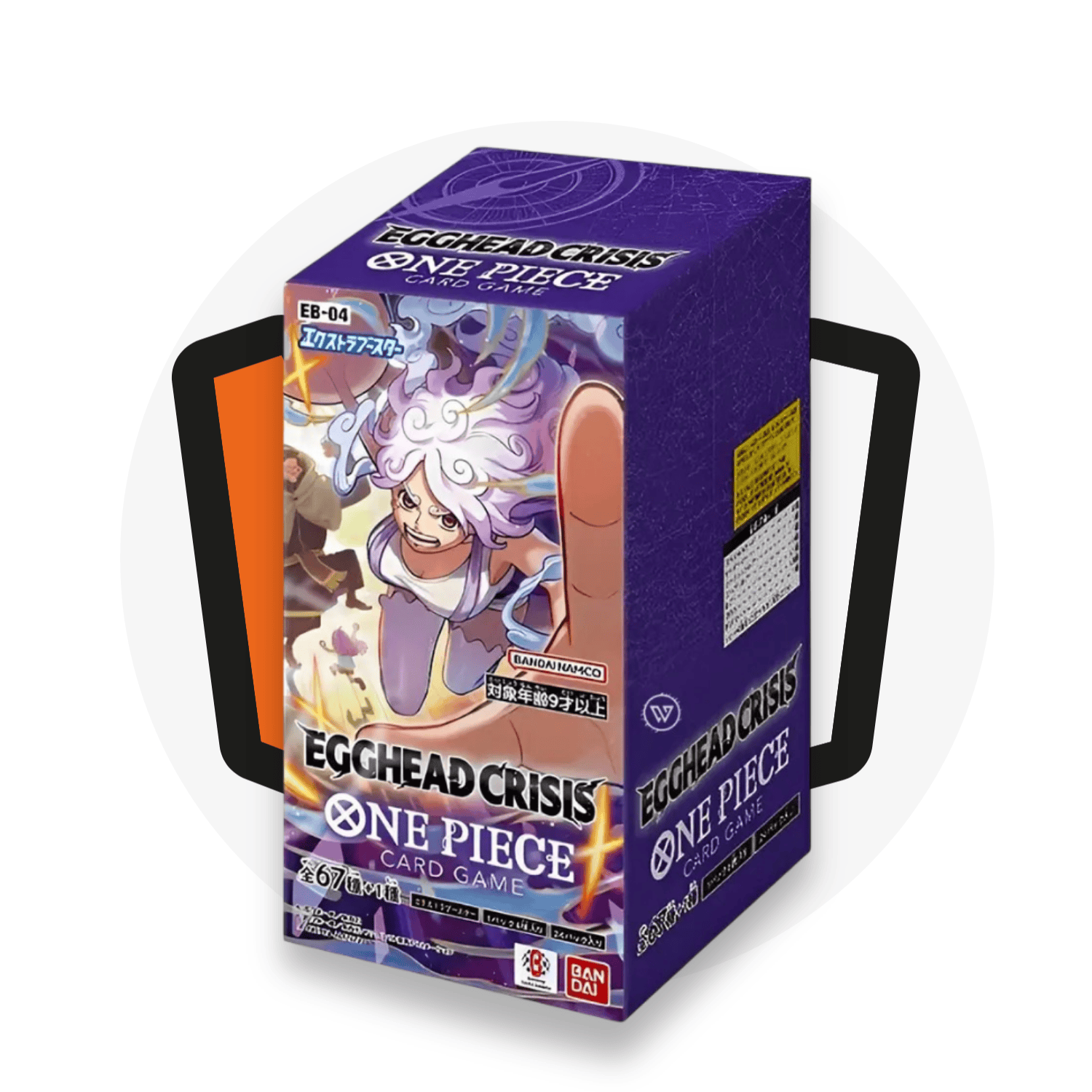 One Piece Card Game Booster Box EB04 Egghead Crisis - Display da 24 Buste