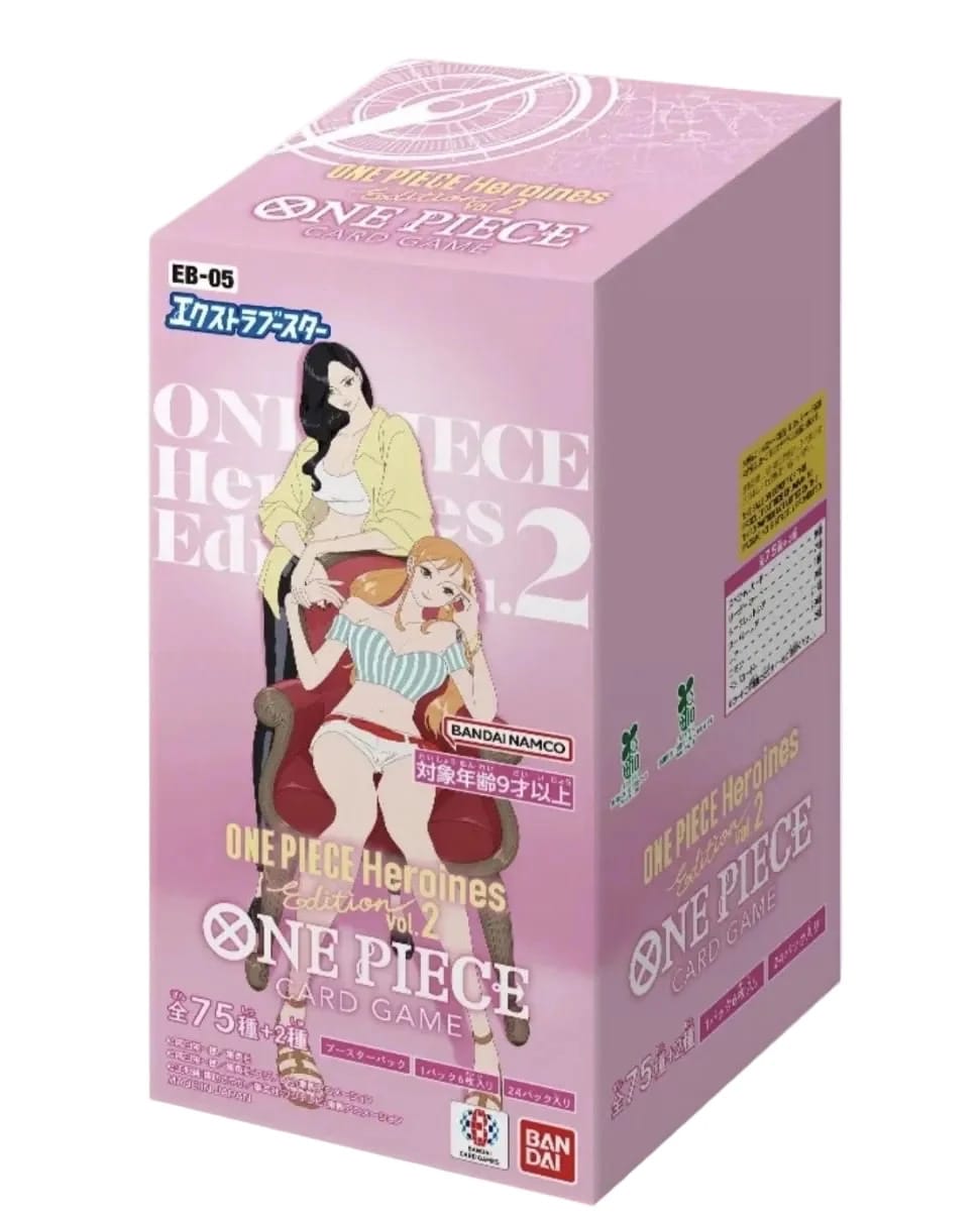 One Piece Card Game Booster Box EB05 Heroine Edition Vol.2 - Display da 24 Buste