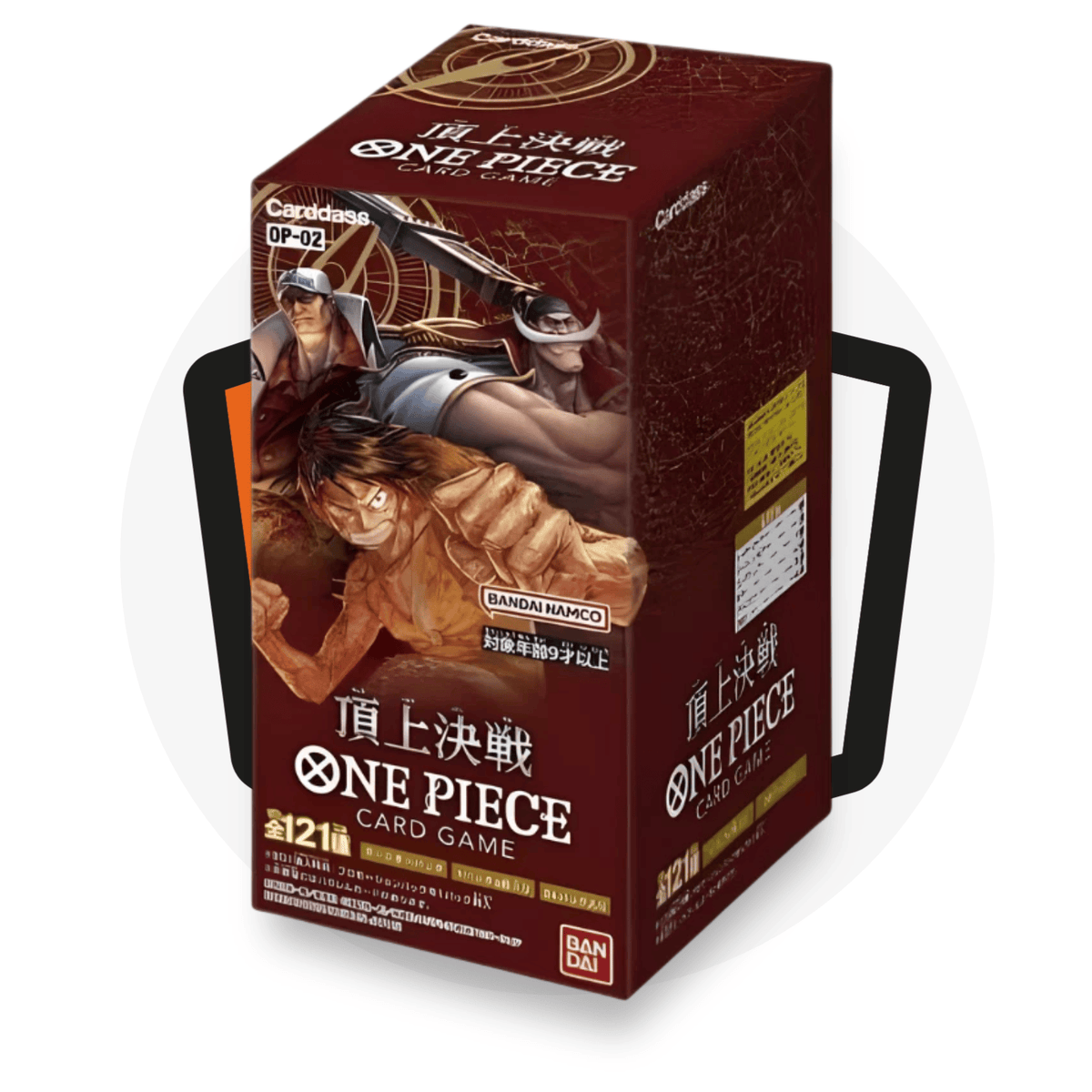 One Piece Card Game Booster Box OP02 Paramount War - Display da 24 Buste