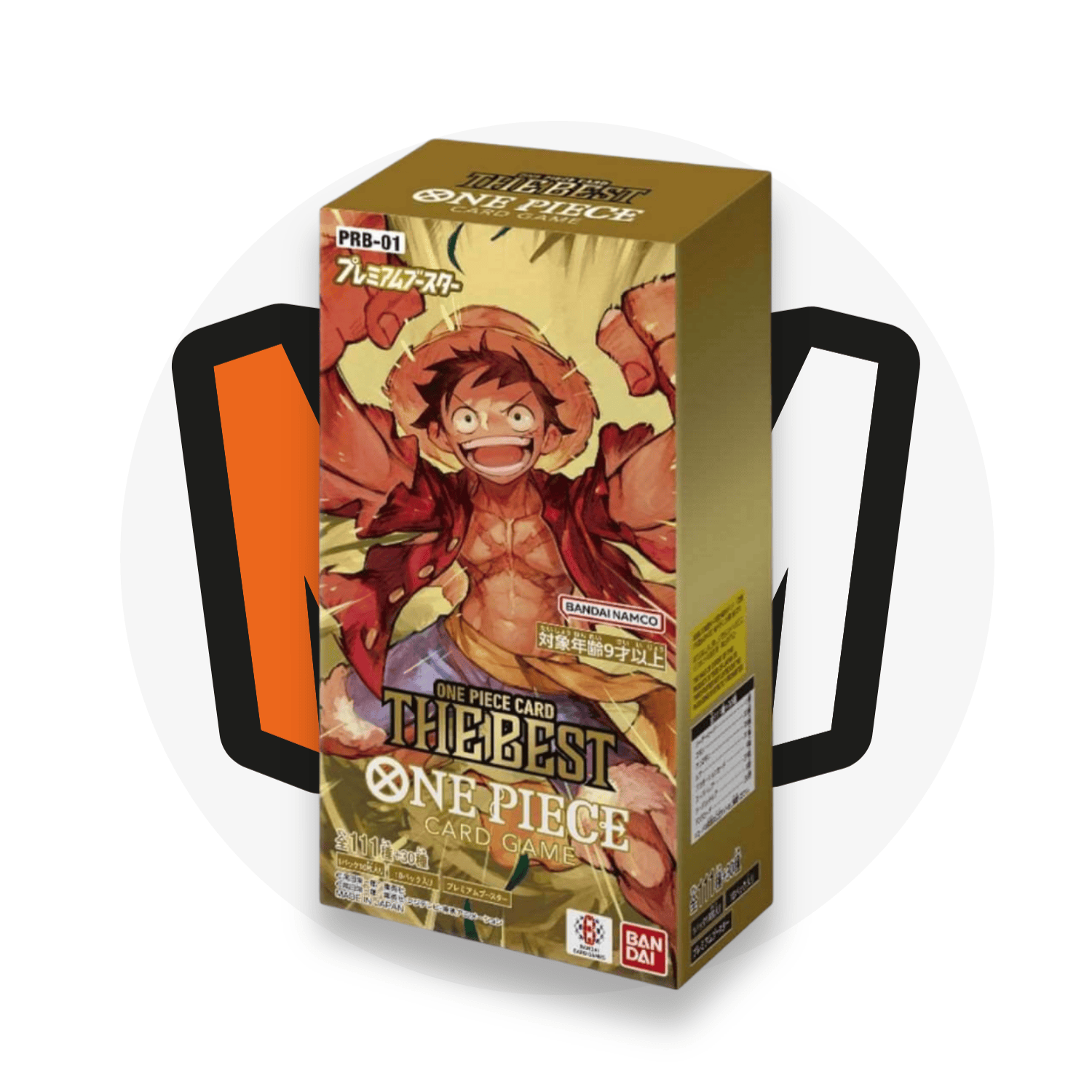 One Piece Card Game Booster Box PRB01 Premium Booster - Display da 10 Buste