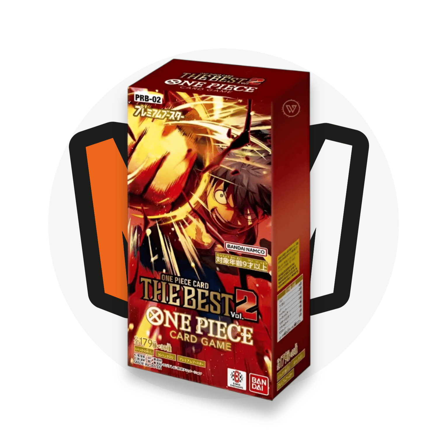 One Piece Card Game Booster Box PRB02 Premium Booster - Display da 10 Buste