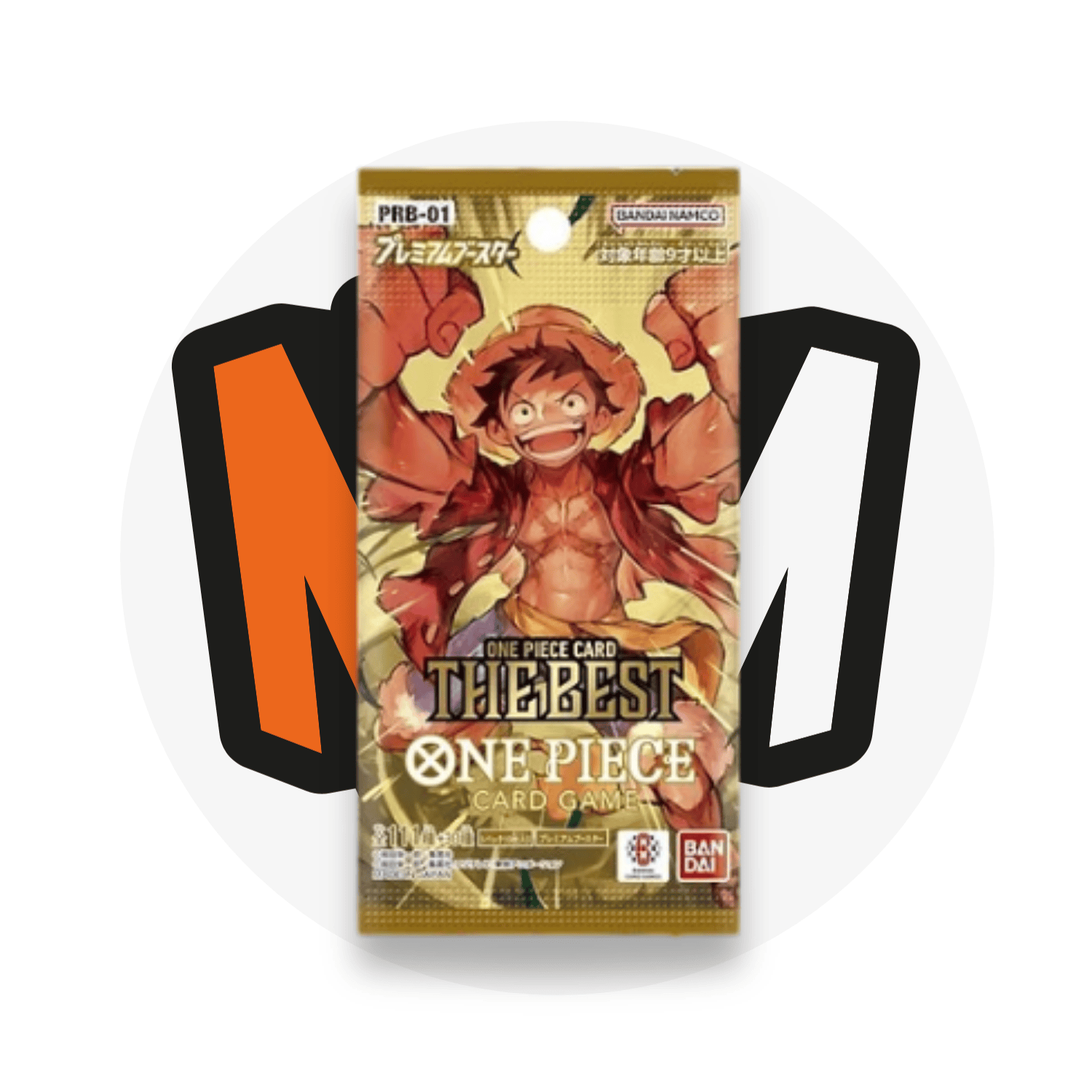 One Piece Card Game Booster Pack PRB01 Premium Booster - Busta da 10 Carte