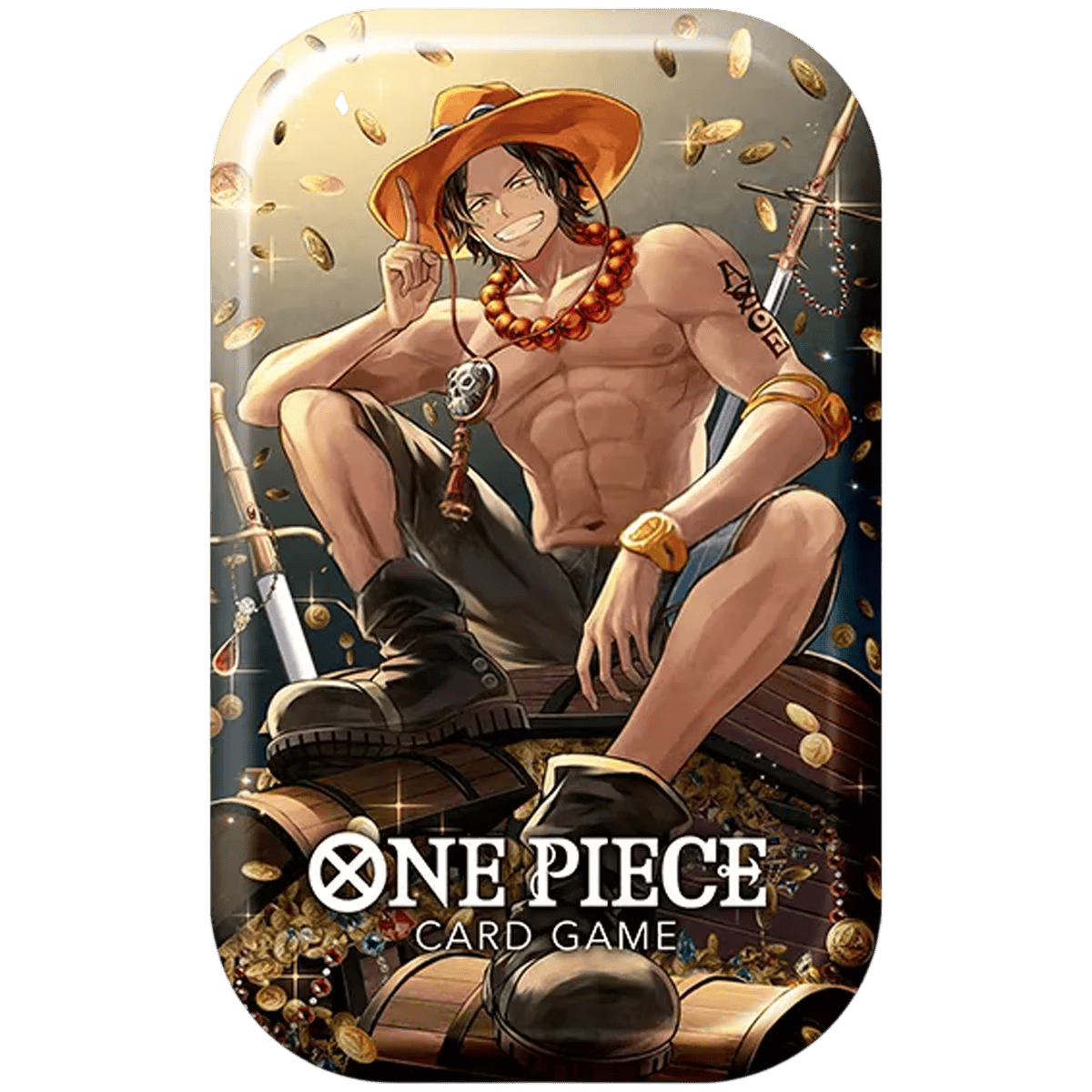 One Piece Card Game Collezione Speciale Tin Pack Set Vol. 2 (Portgas.D.Ace)