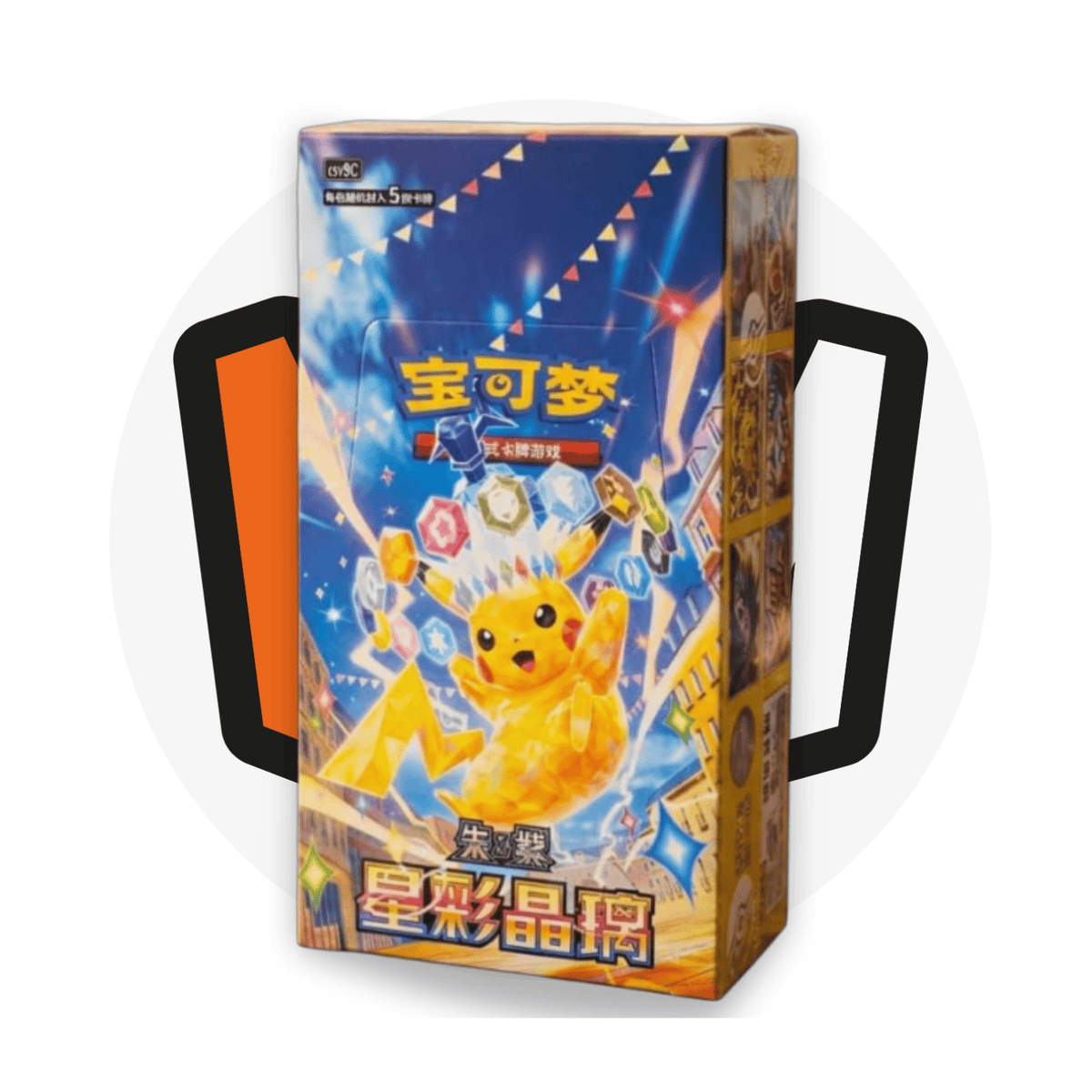 Pokémon Trading Card Game Booster Box Starry Crystal - Display da 15 Buste
