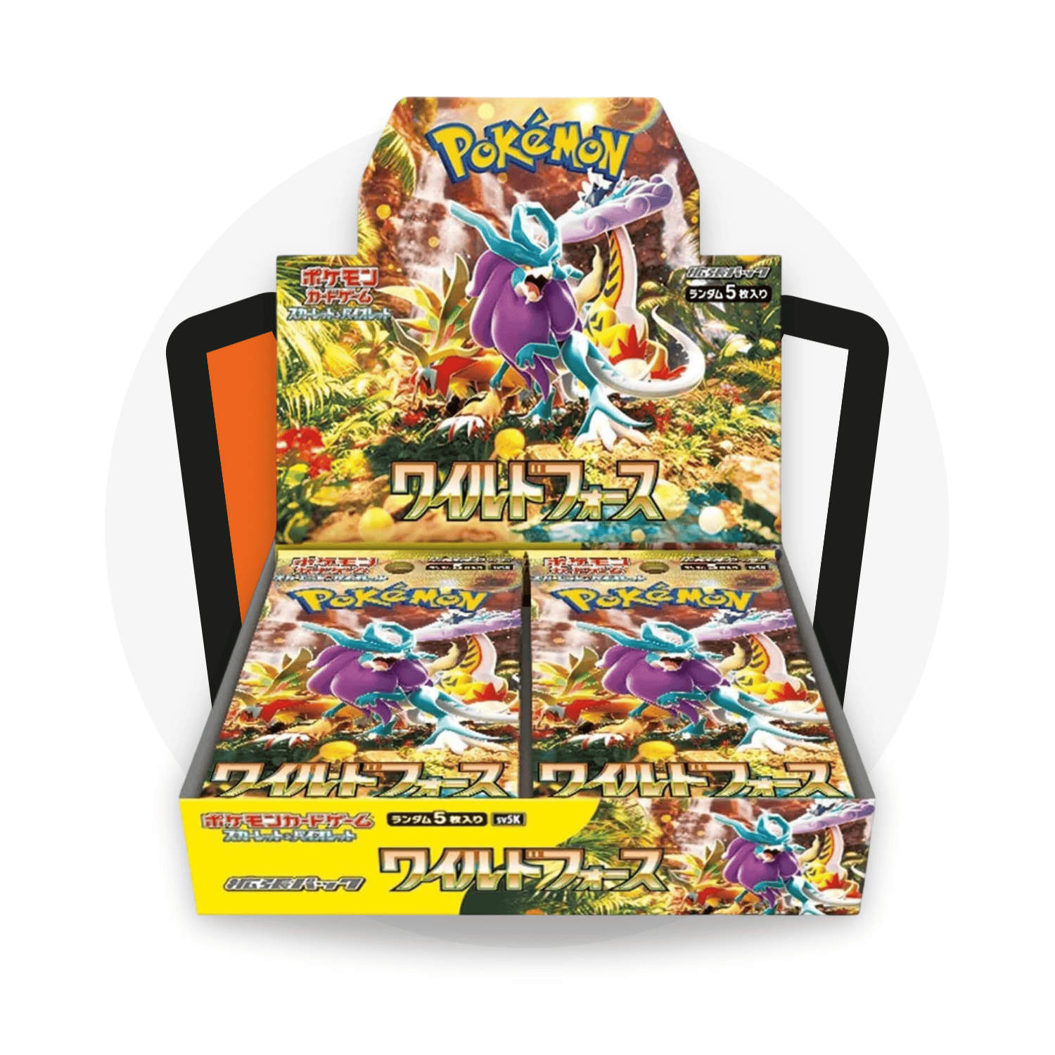 Pokémon Trading Card Game Booster Box Wild Force - Display da 30 Buste