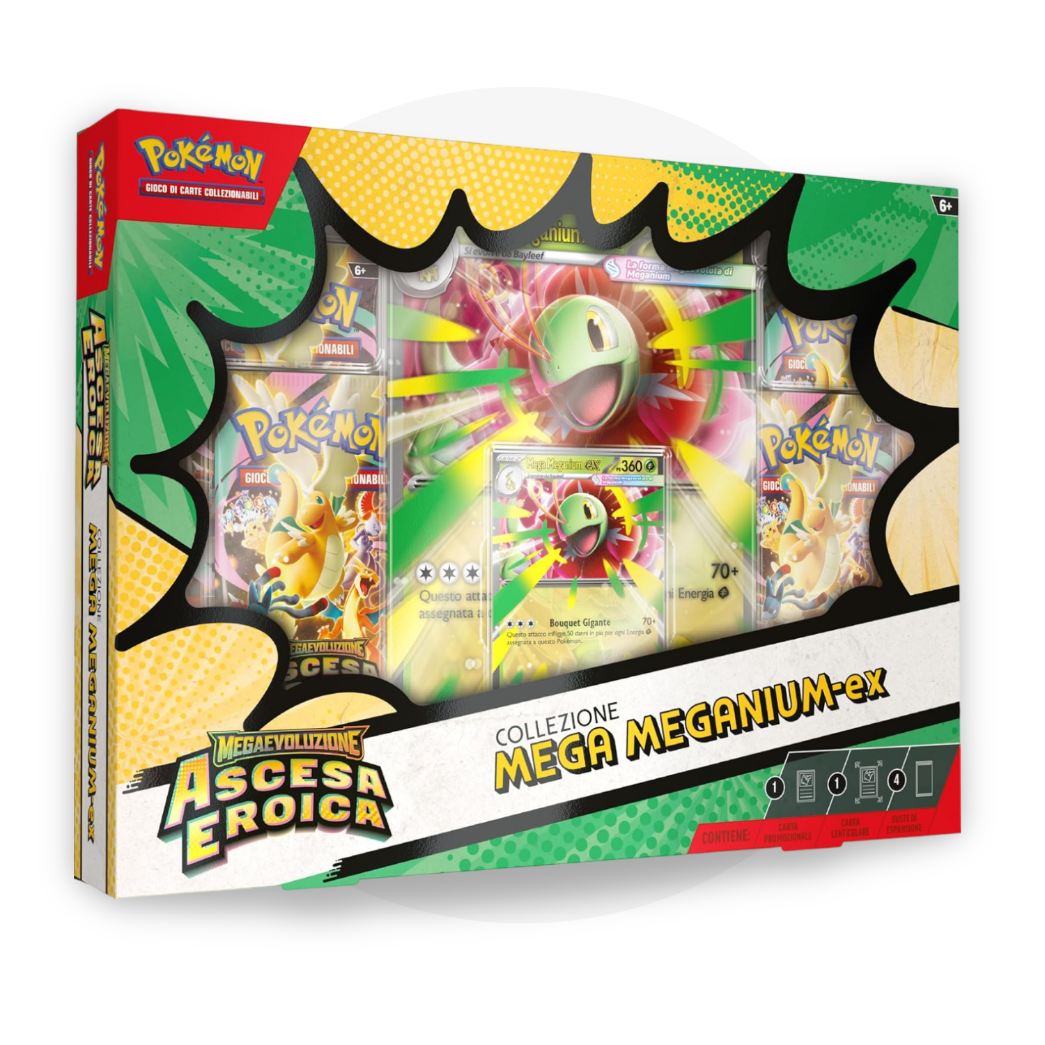 Megaevoluzione: Ascesa Eroica: Collezione Mega Meganium-Ex