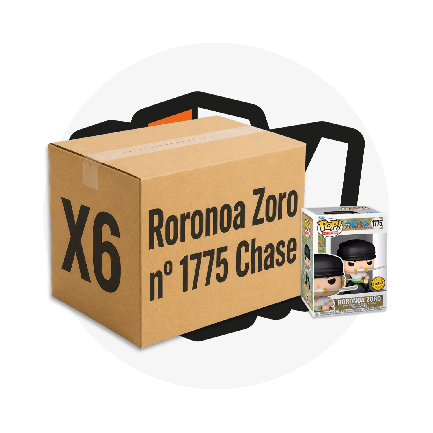 Roronoa Zoro Chase 1775 - Case da 6 Funko Pop! (Da Case Sealed)