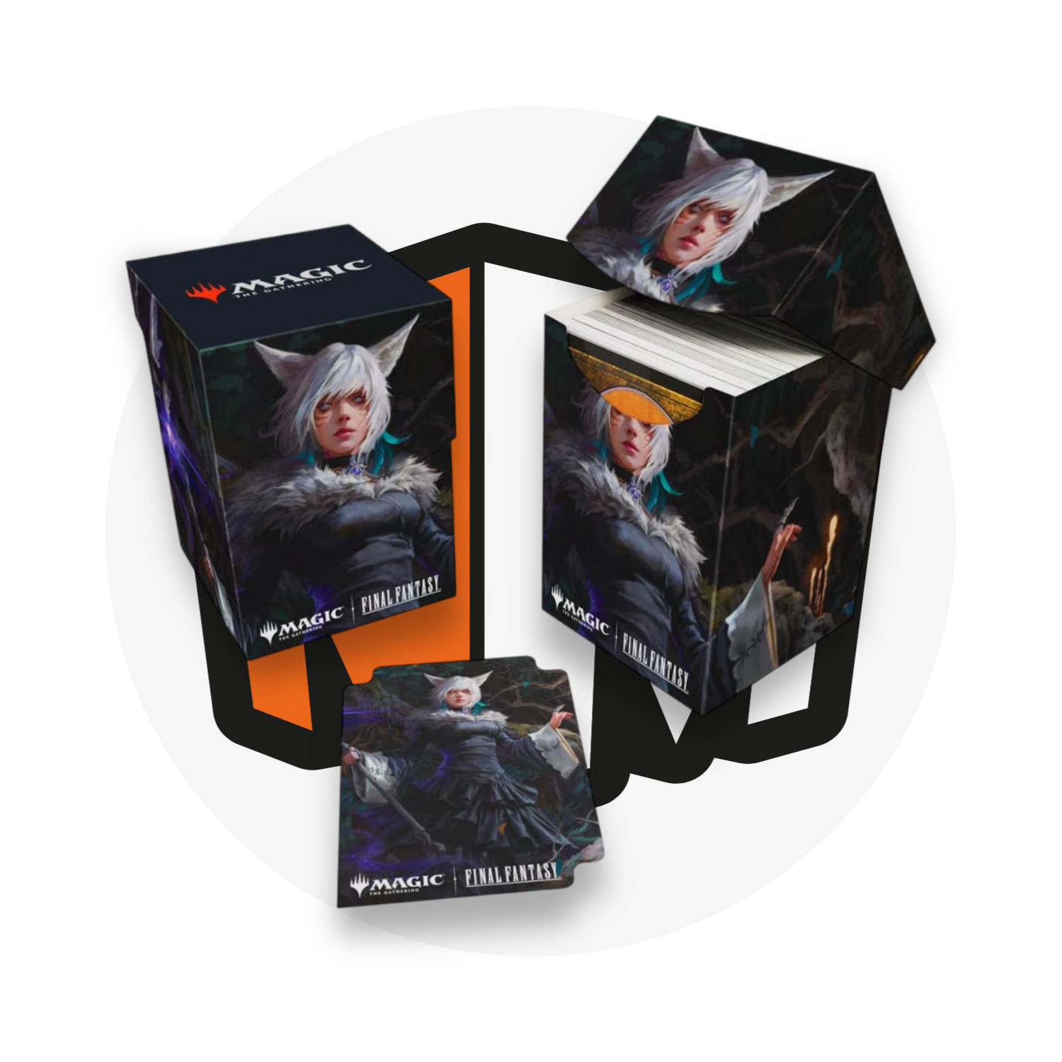 Ultra PRO: Magic the Gathering - Commander Final Fantasy Deck box - Y'shtola, Night's Blessed