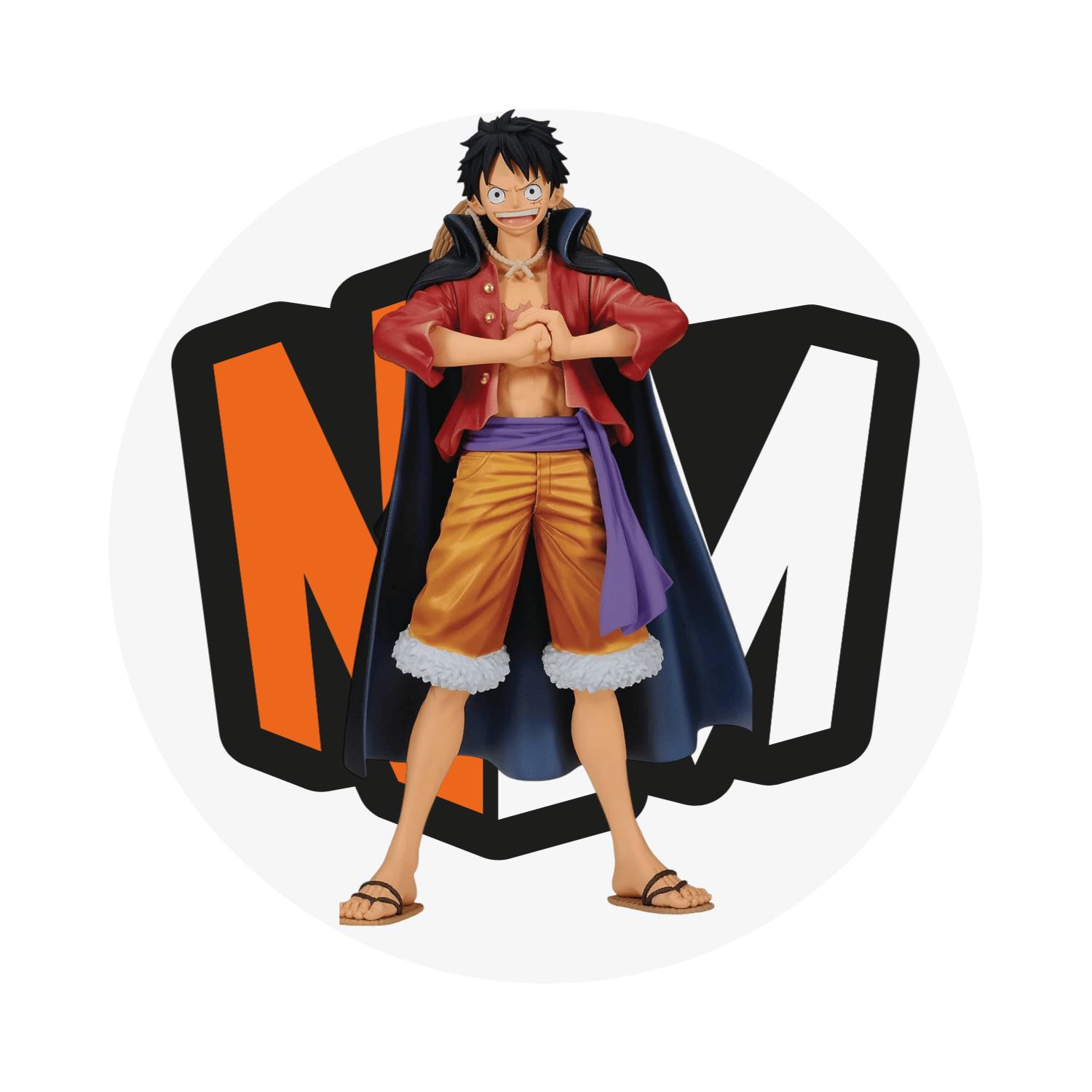 Bandai Action Figure Monkey.D.Luffy - One Piece - The Grandline Vol.4