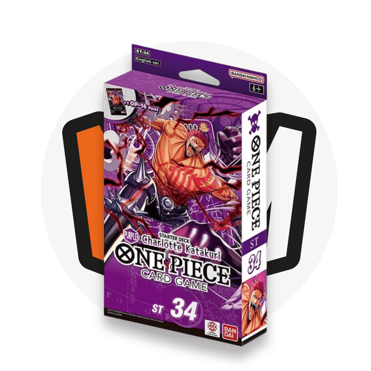 Bandai Starter Deck Starter Deck - Purple Charlotte Katakuri ST34