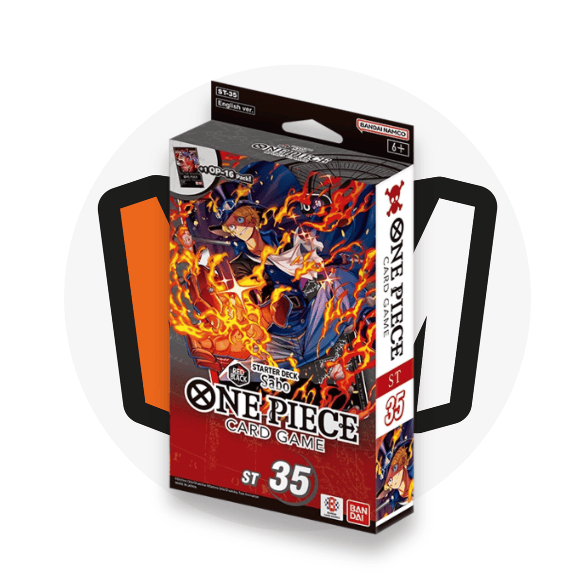 Bandai Starter Deck Starter Deck - Red Black Sabo ST35