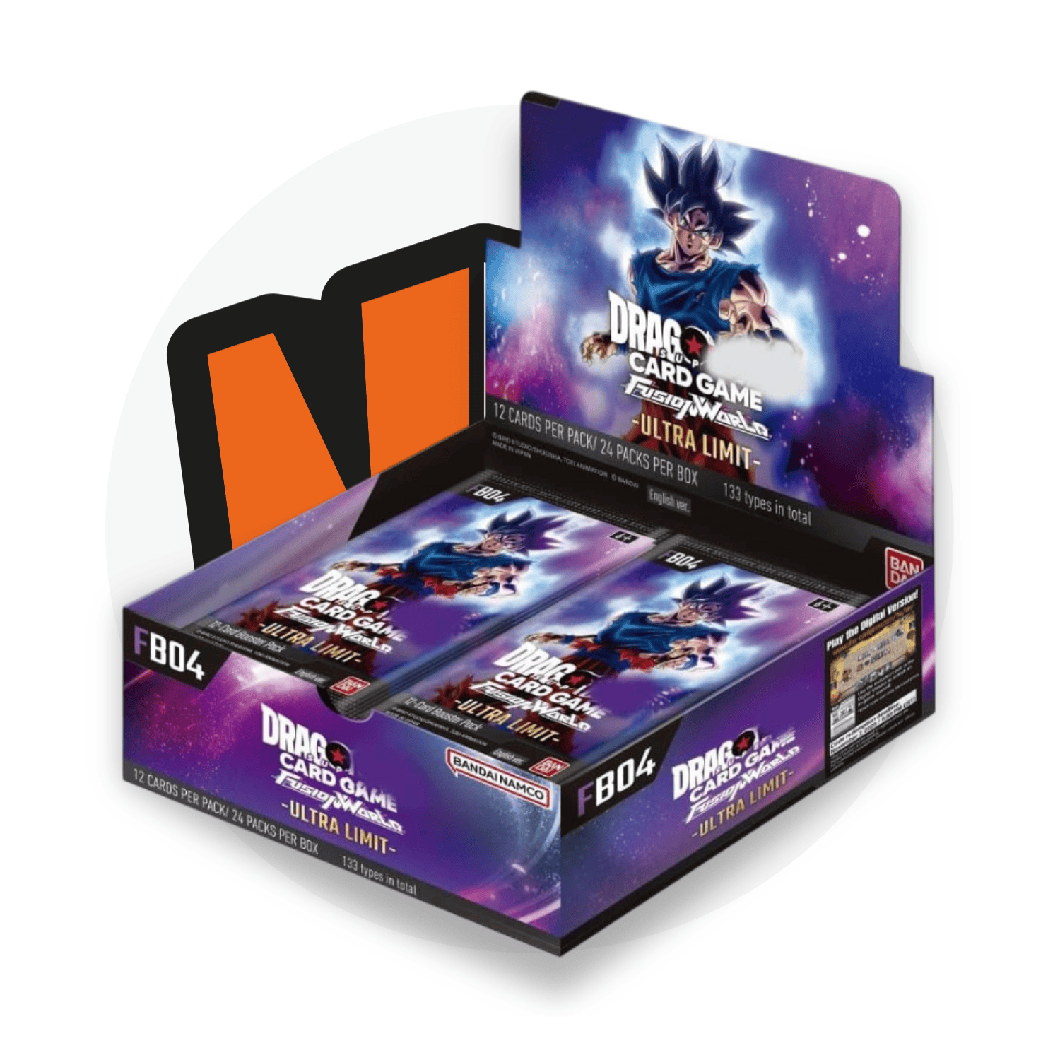 Dragon Ball Super Card Game Booster Box Ultra Limit FB04 - Display da 24 buste
