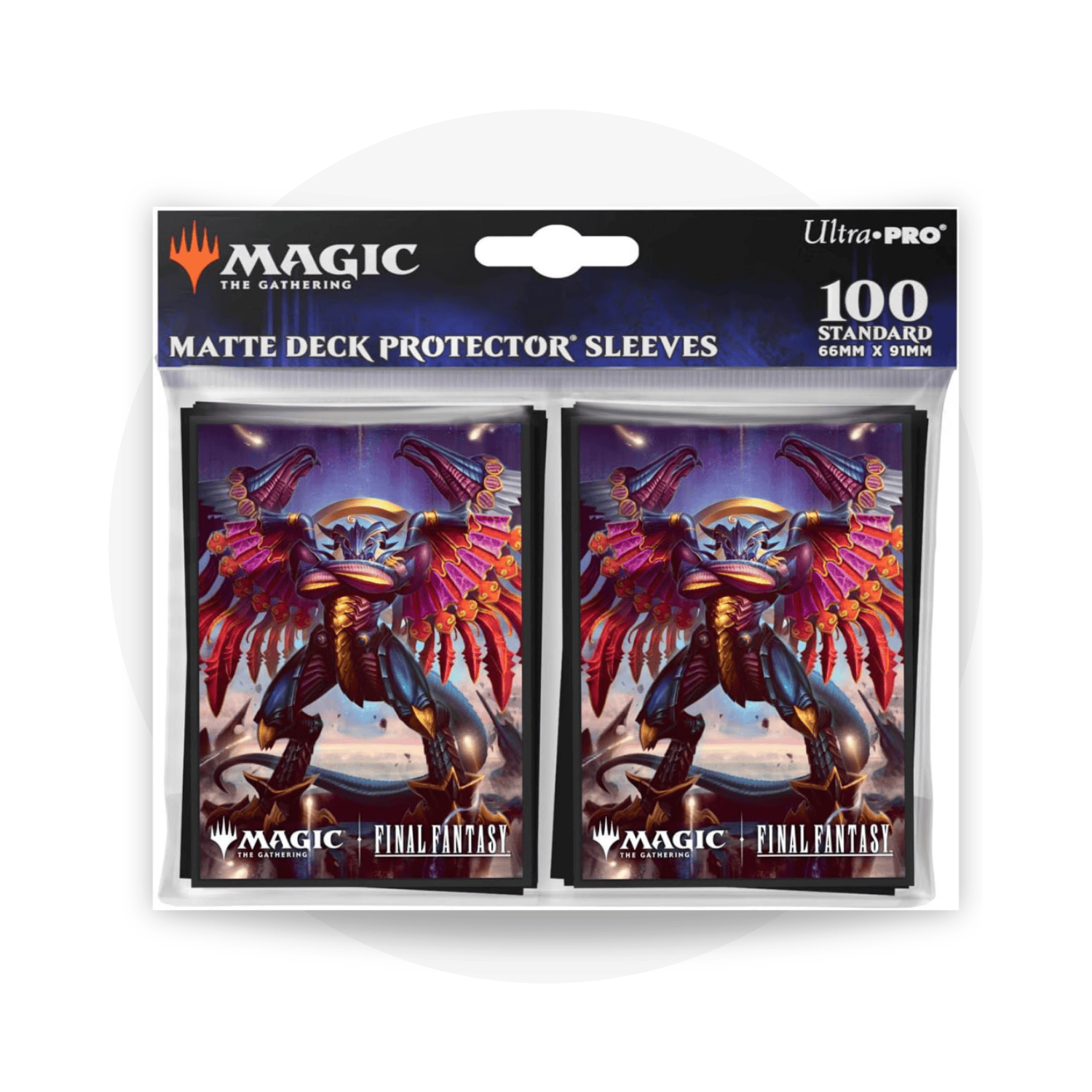 Magic: The Gathering Accessori Ultra PRO Sleeves Final Fantasy x Magic the Gathering - Bahamut