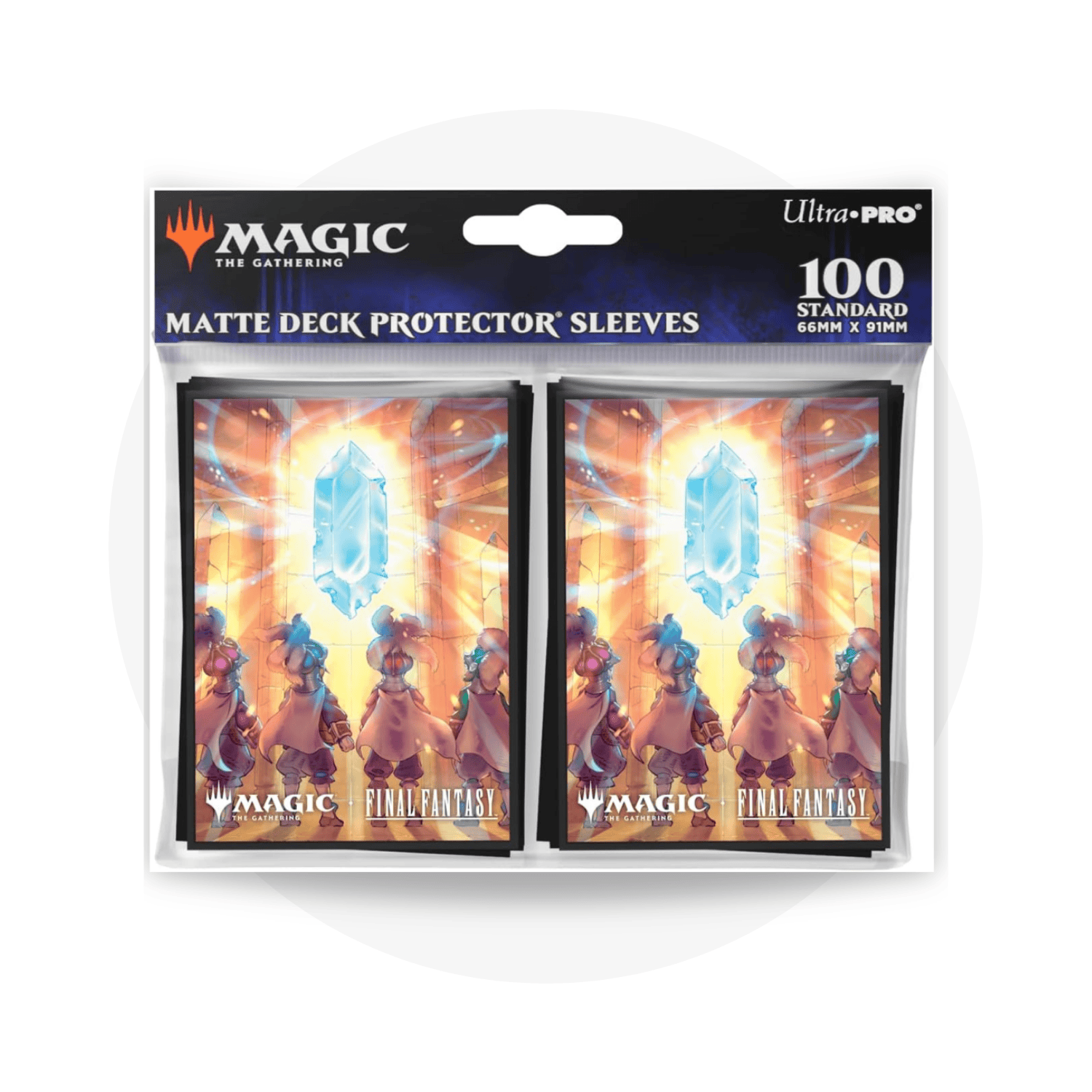 Magic: The Gathering Accessori Ultra PRO Sleeves - Final Fantasy x Magic the Gathering - Crystal Warriors