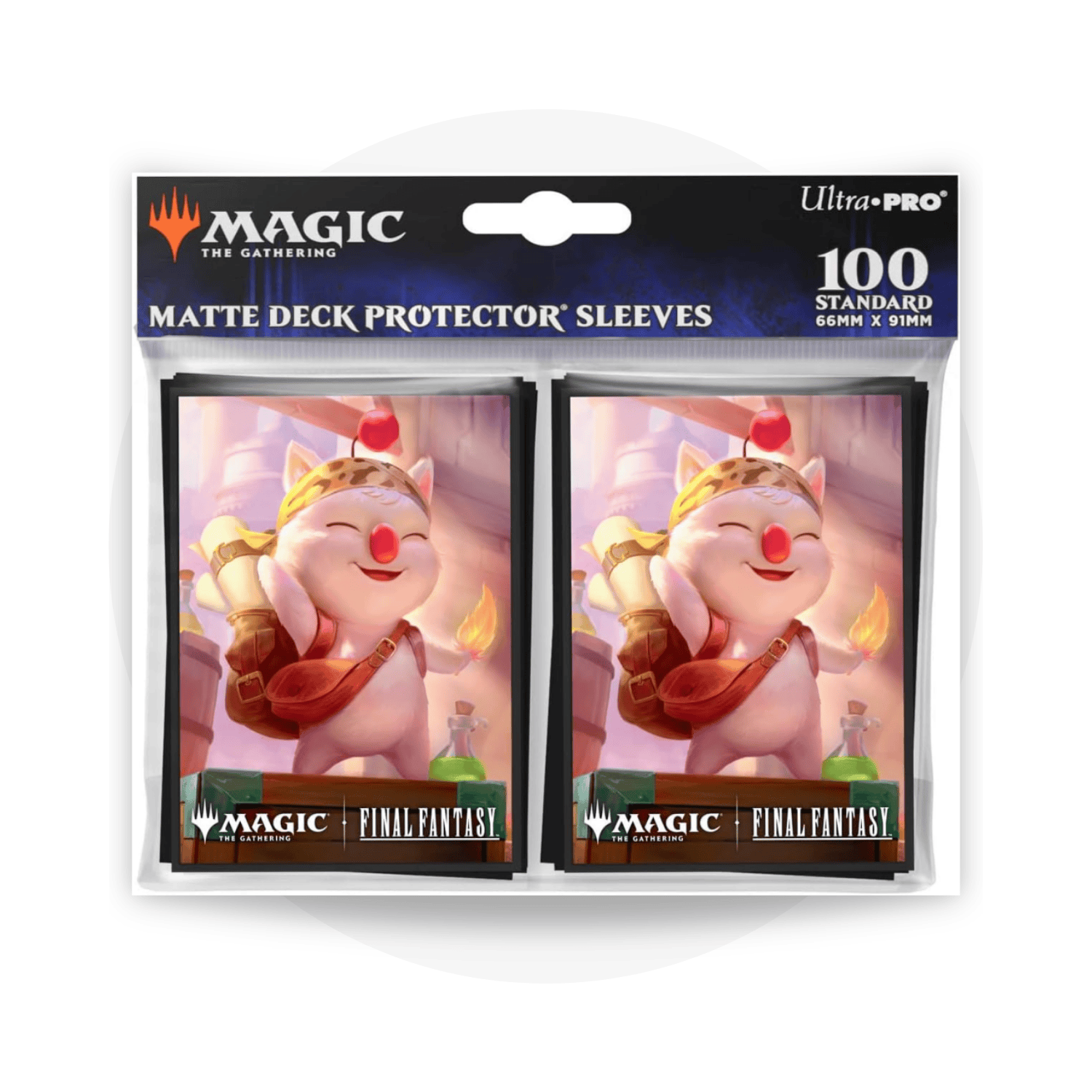 Magic: The Gathering Accessori Ultra PRO Sleeves - Final Fantasy x Magic the Gathering - Moogle Vendor