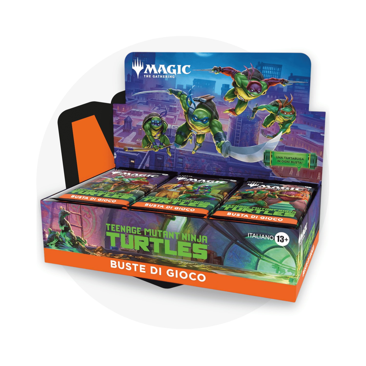 Magic: The Gathering Booster Box Teenage Mutant Ninja Turtles - Display da 30 Buste
