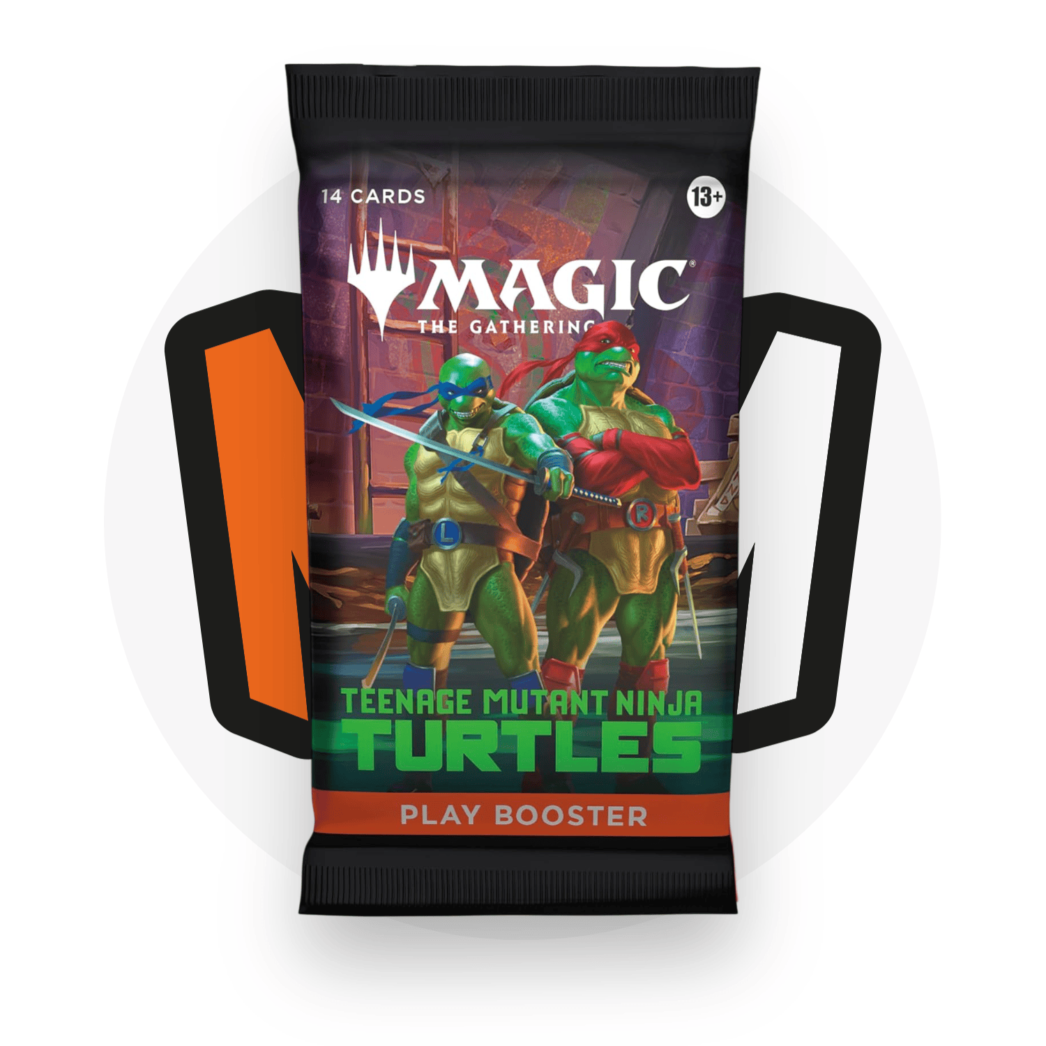 Magic: The Gathering Booster Pack Teenage Mutant Ninja Turtles - Busta da 14 Carte