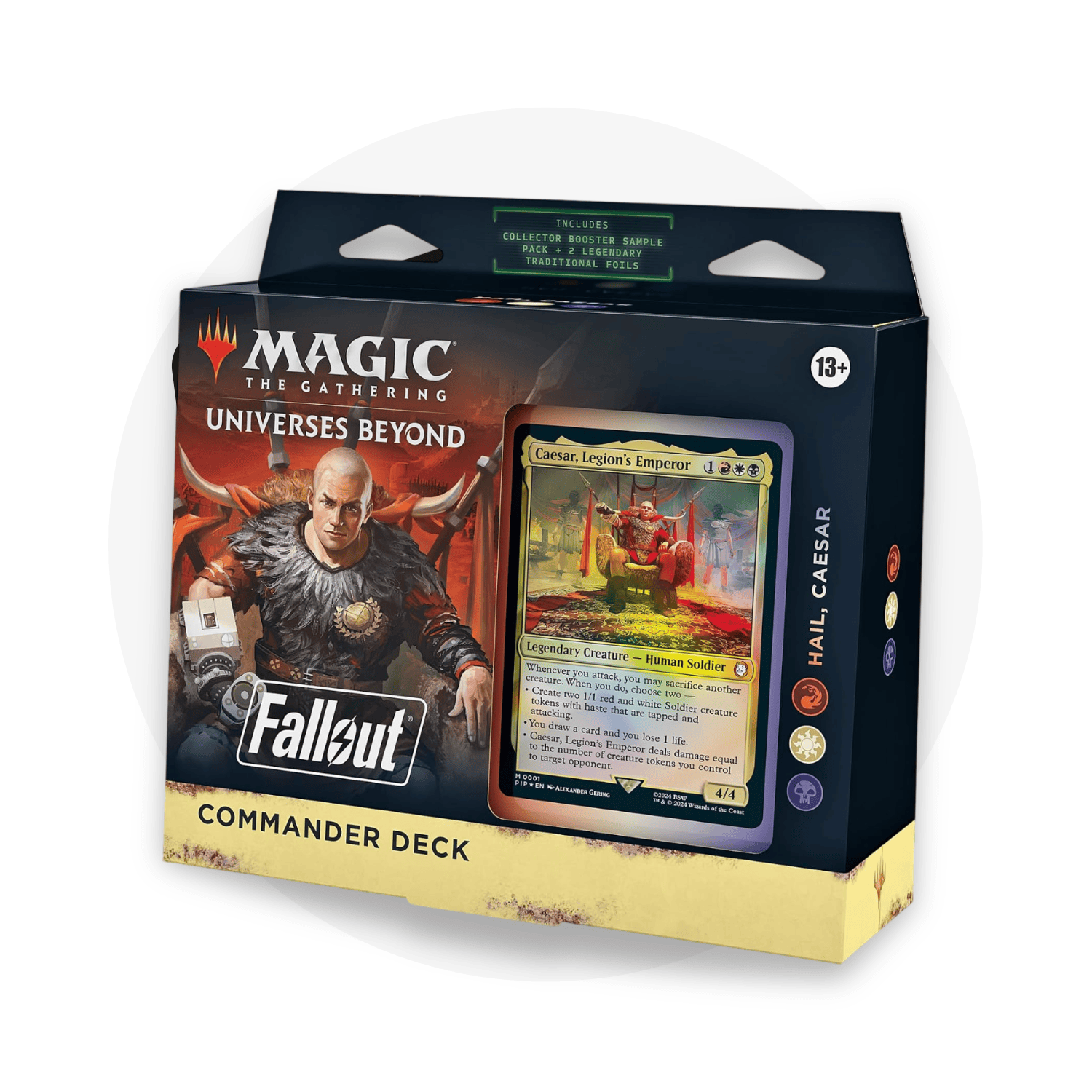 Magic: The Gathering Commander Deck Universe Beyond Fallout - Hail, Caesar