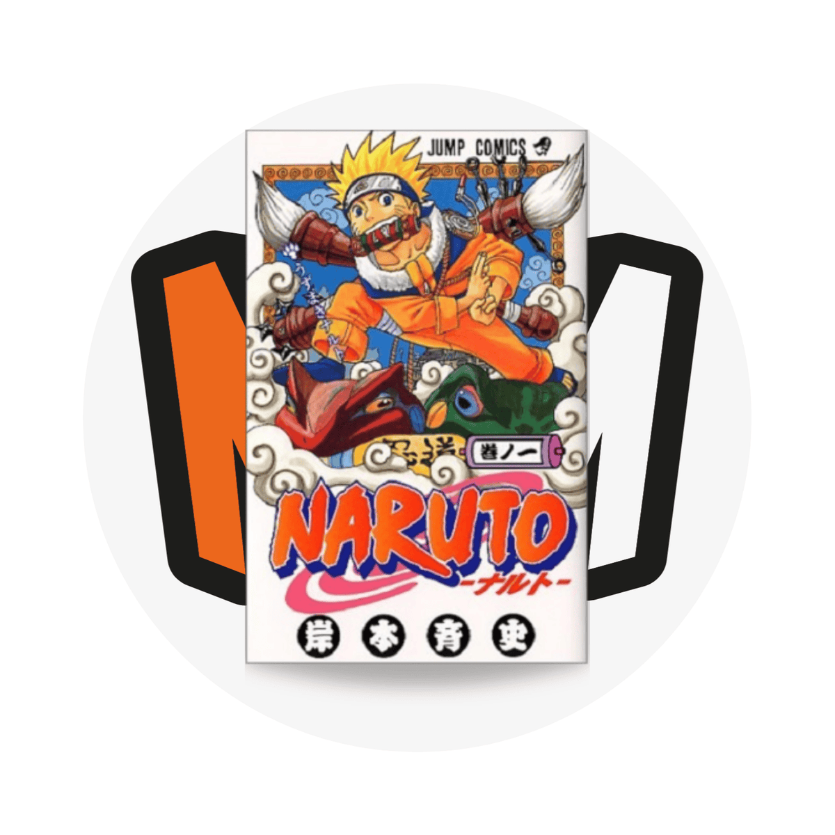 Nerdmatic Naruto - Manga JPN - Volume 1