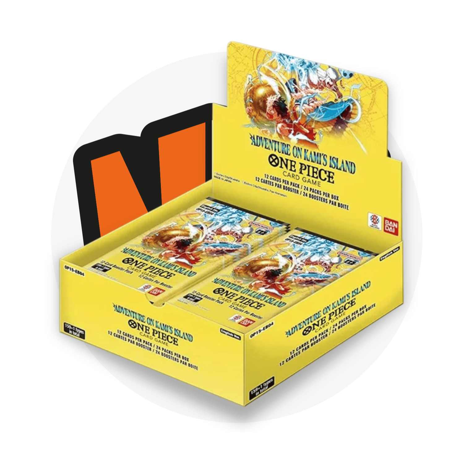 One Piece Card Game Booster Box OP15 Adventure on Kami's Island - Display da 24 Buste