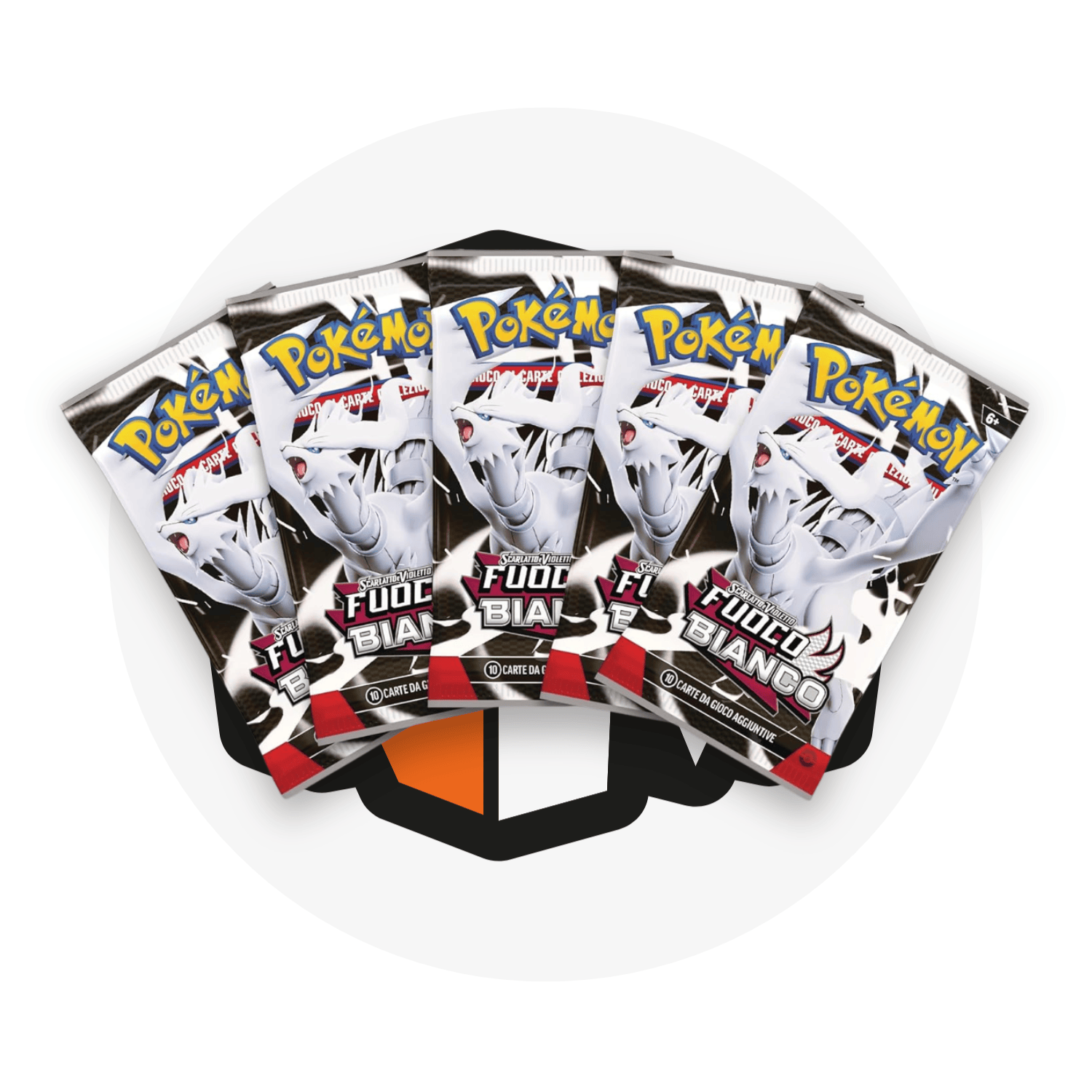 Pokémon Collezione Speciale Scarlatto e Violetto: Fuoco Bianco - Collezione con Raccoglitore