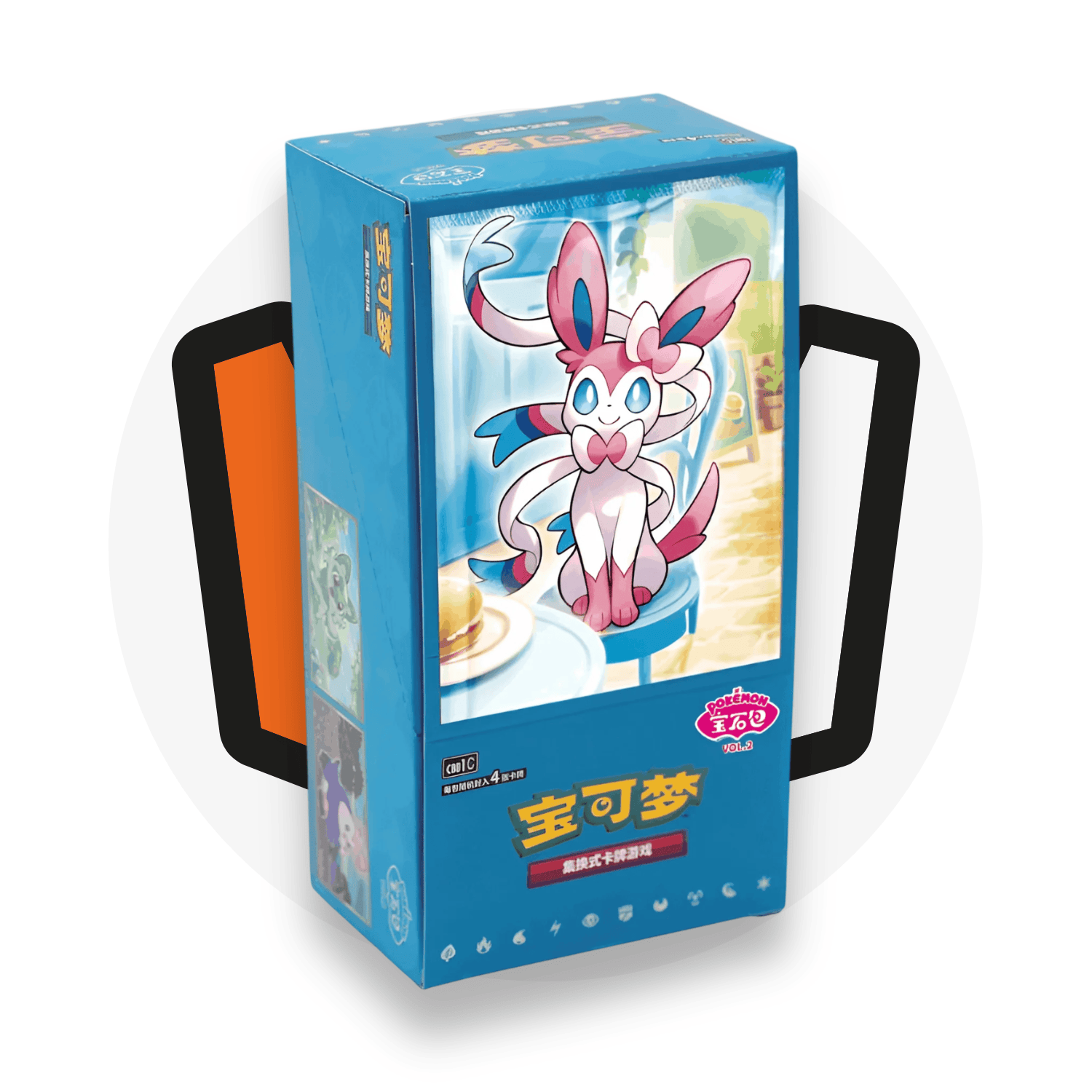 Pokémon Trading Card Game Booster Box Gem Pack V2 - Display da 15 Buste
