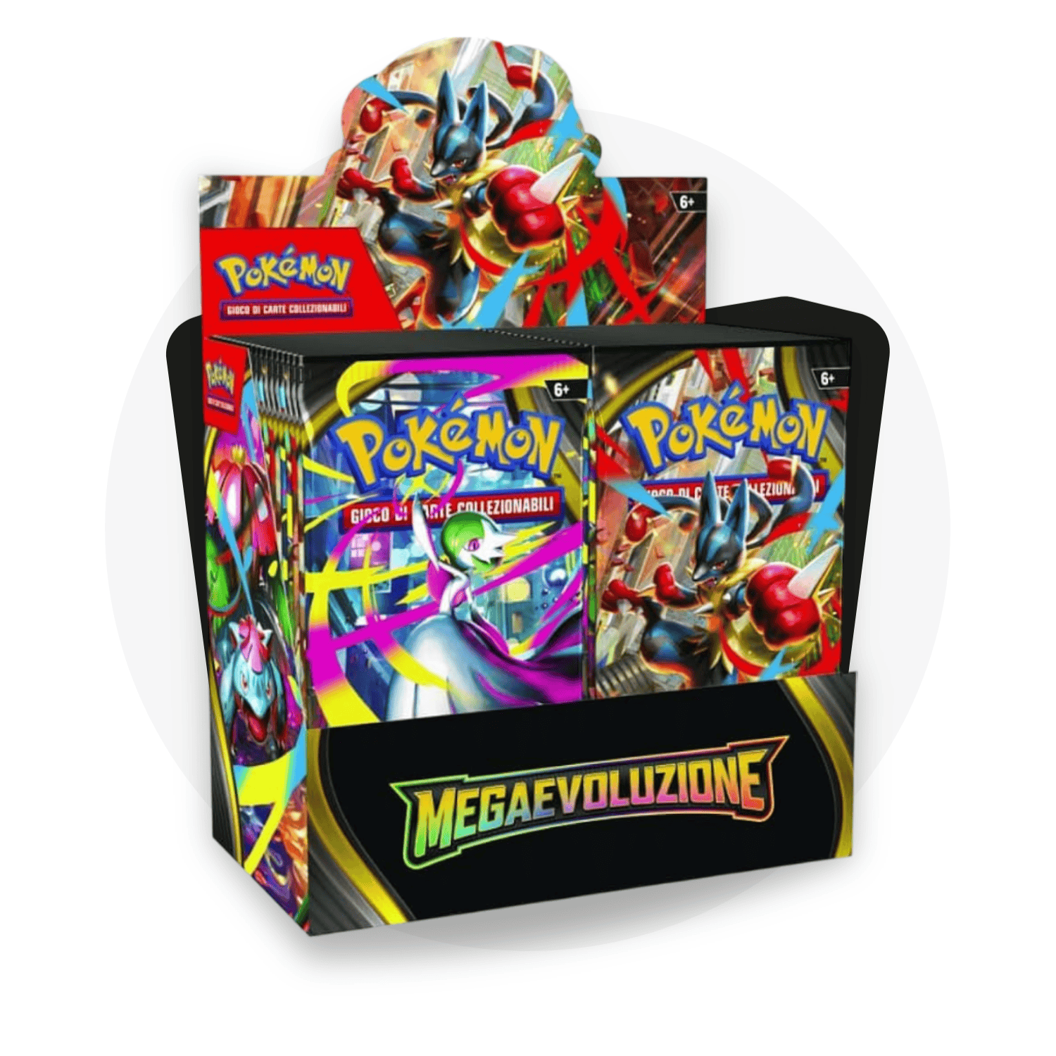 Pokémon Trading Card Game Booster Box Megaevoluzione - Display da 36 Buste