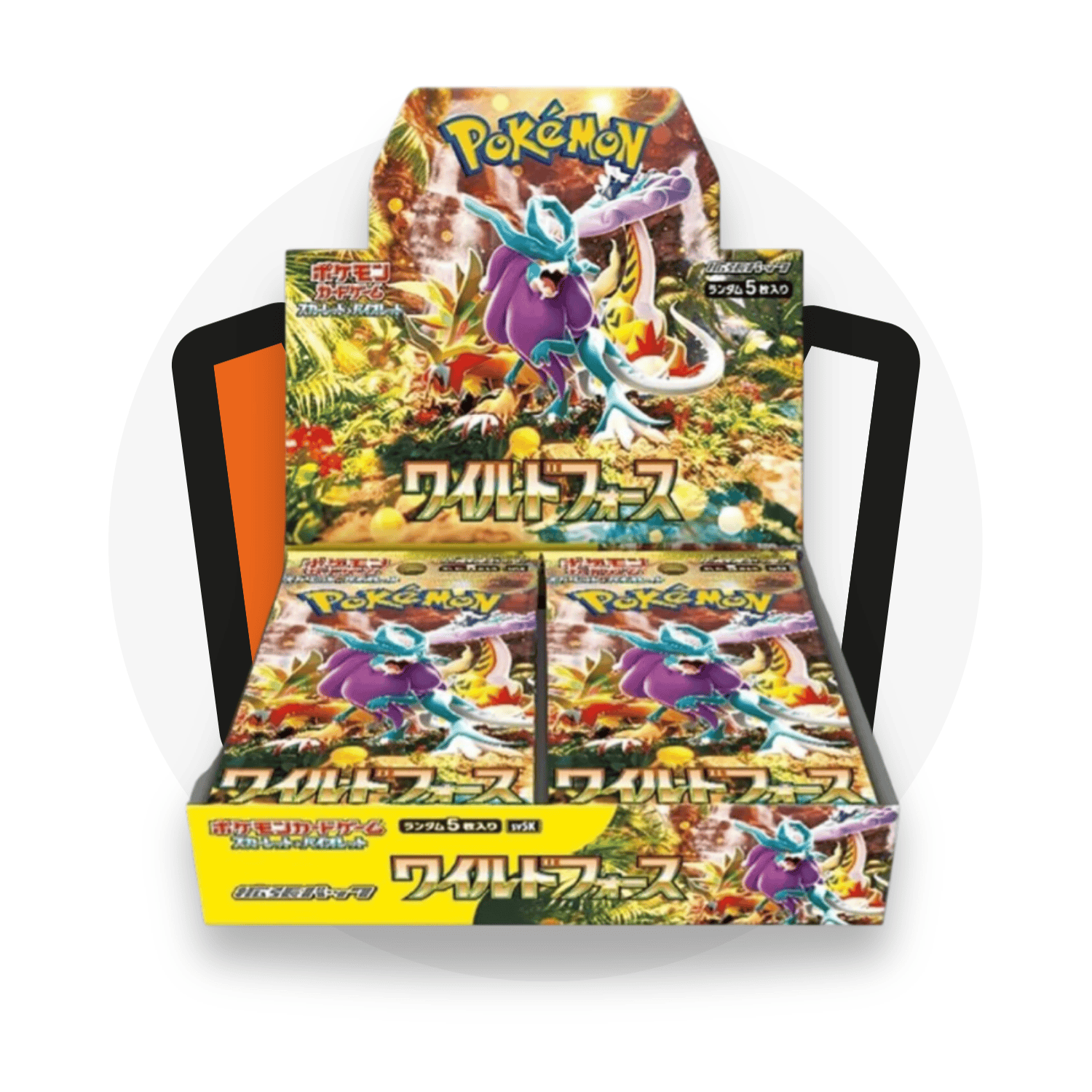 Pokémon Trading Card Game Booster Box Wild Force - Display da 30 Buste