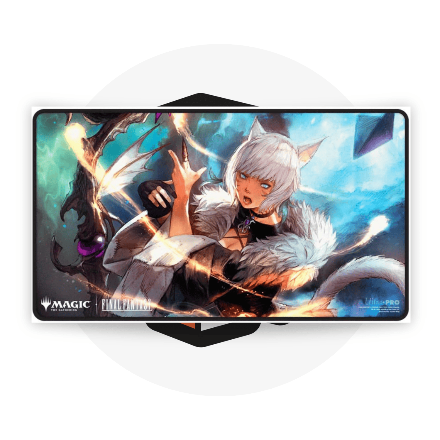 Ultra Pro Accessori Ultra PRO - Magic The Gathering: Final Fantasy - Y'shtola Rhul Black Stitched Playmat
