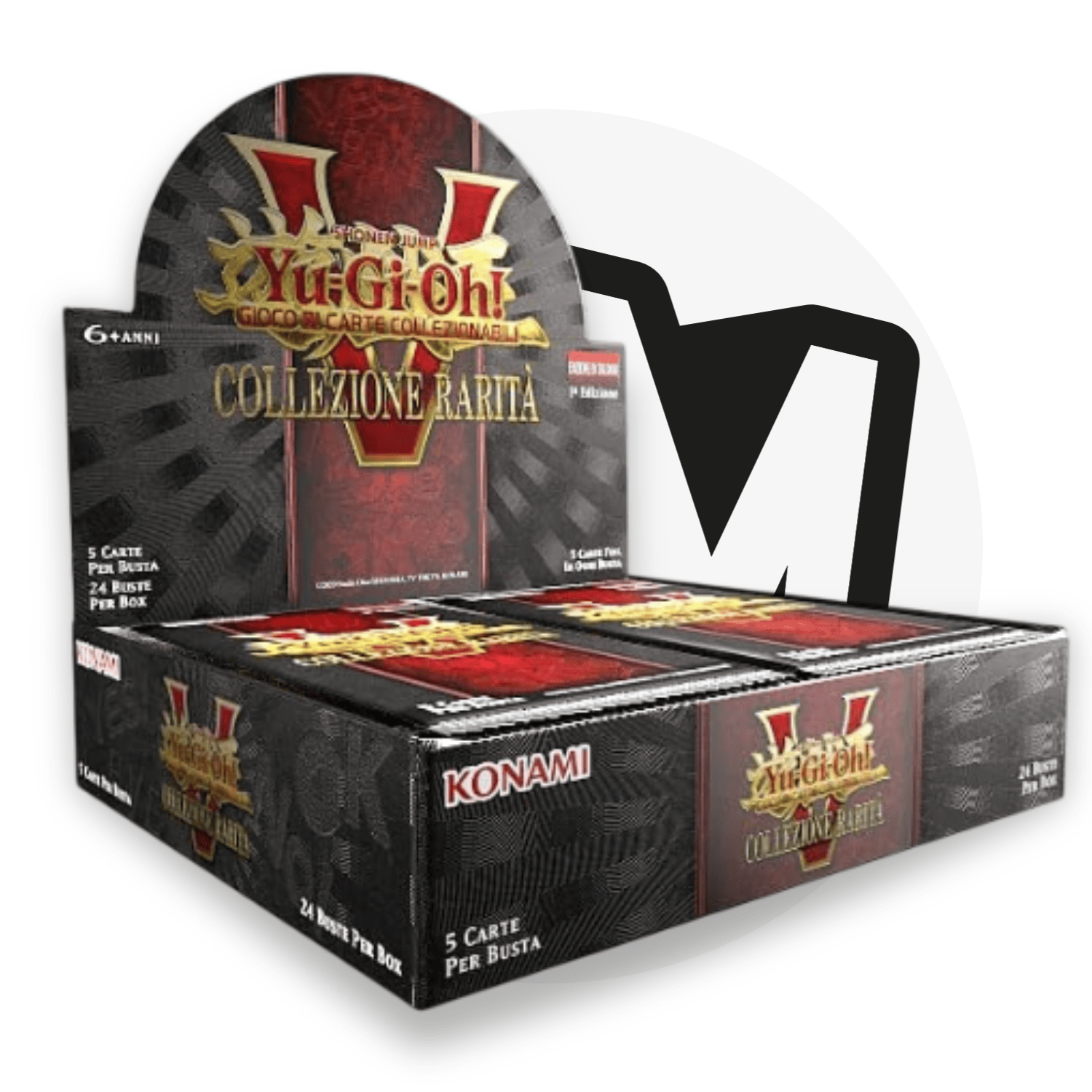 Yu-Gi-Oh! Booster Box Collezione Rarità 5 - Display da 24 Buste